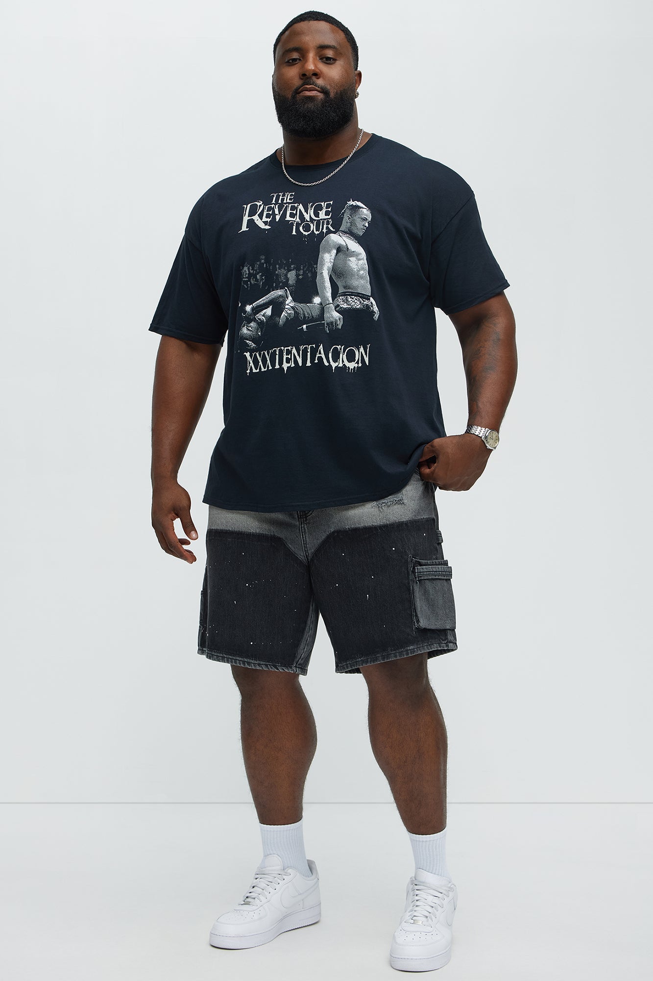 Xxxtentacion The Revenge Tour Short Sleeve Tee - Black