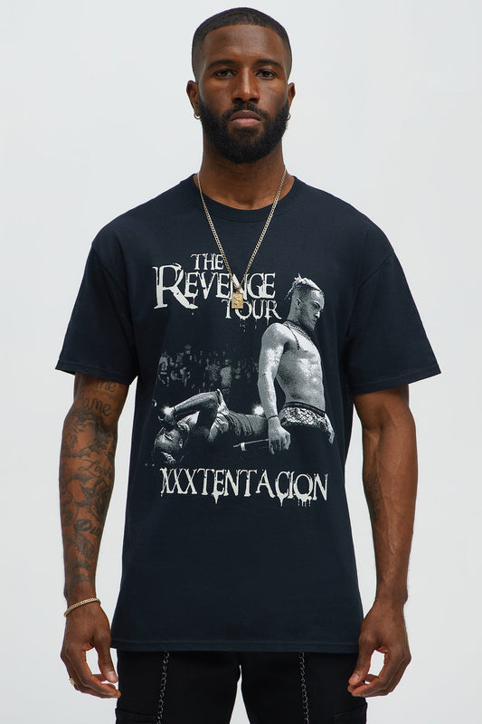 Xxxtentacion The Revenge Tour Short Sleeve Tee - Black