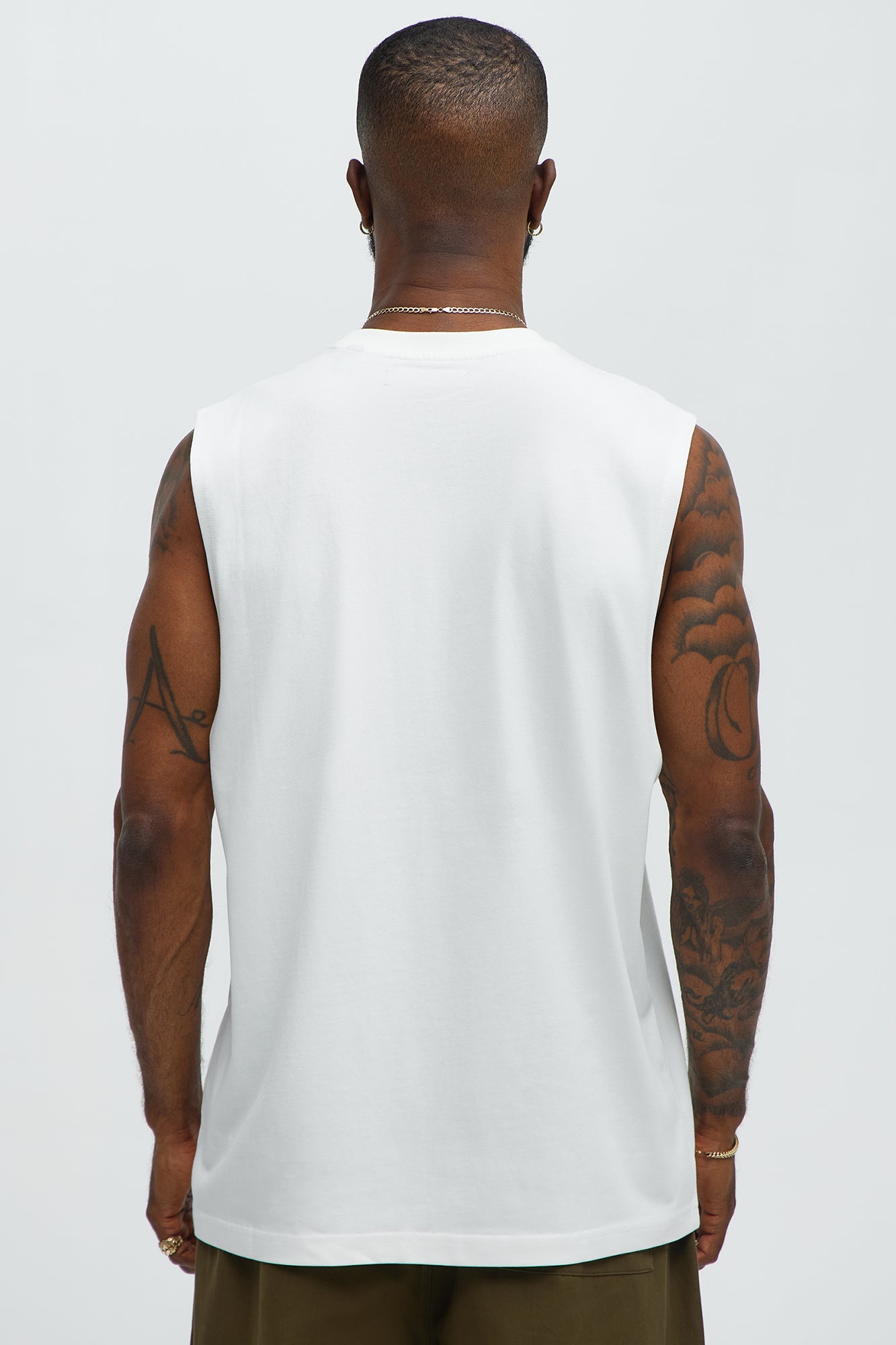 Forte Muscle Tee - White