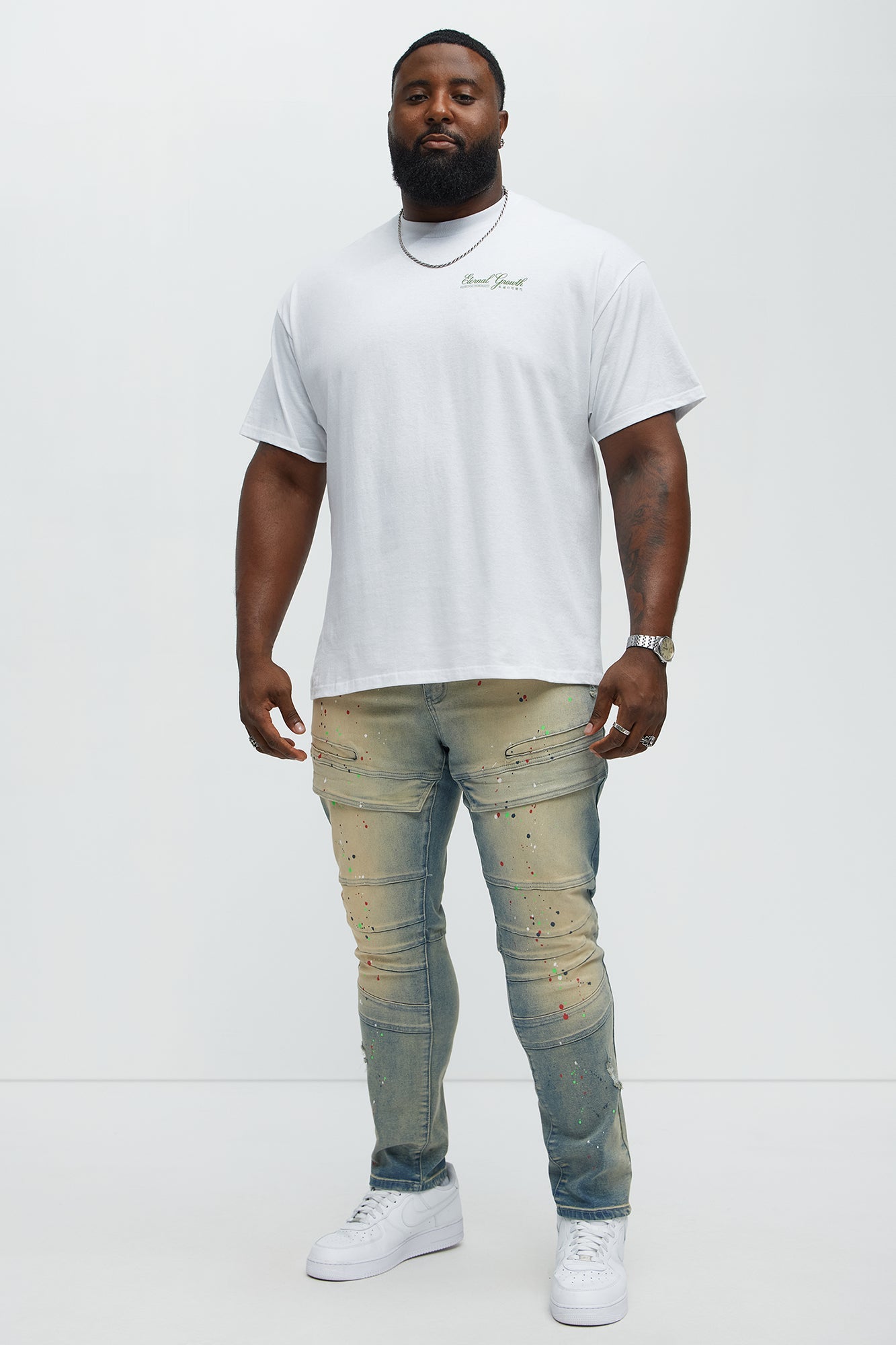 Eternal Growth Short Sleeve Tee - White