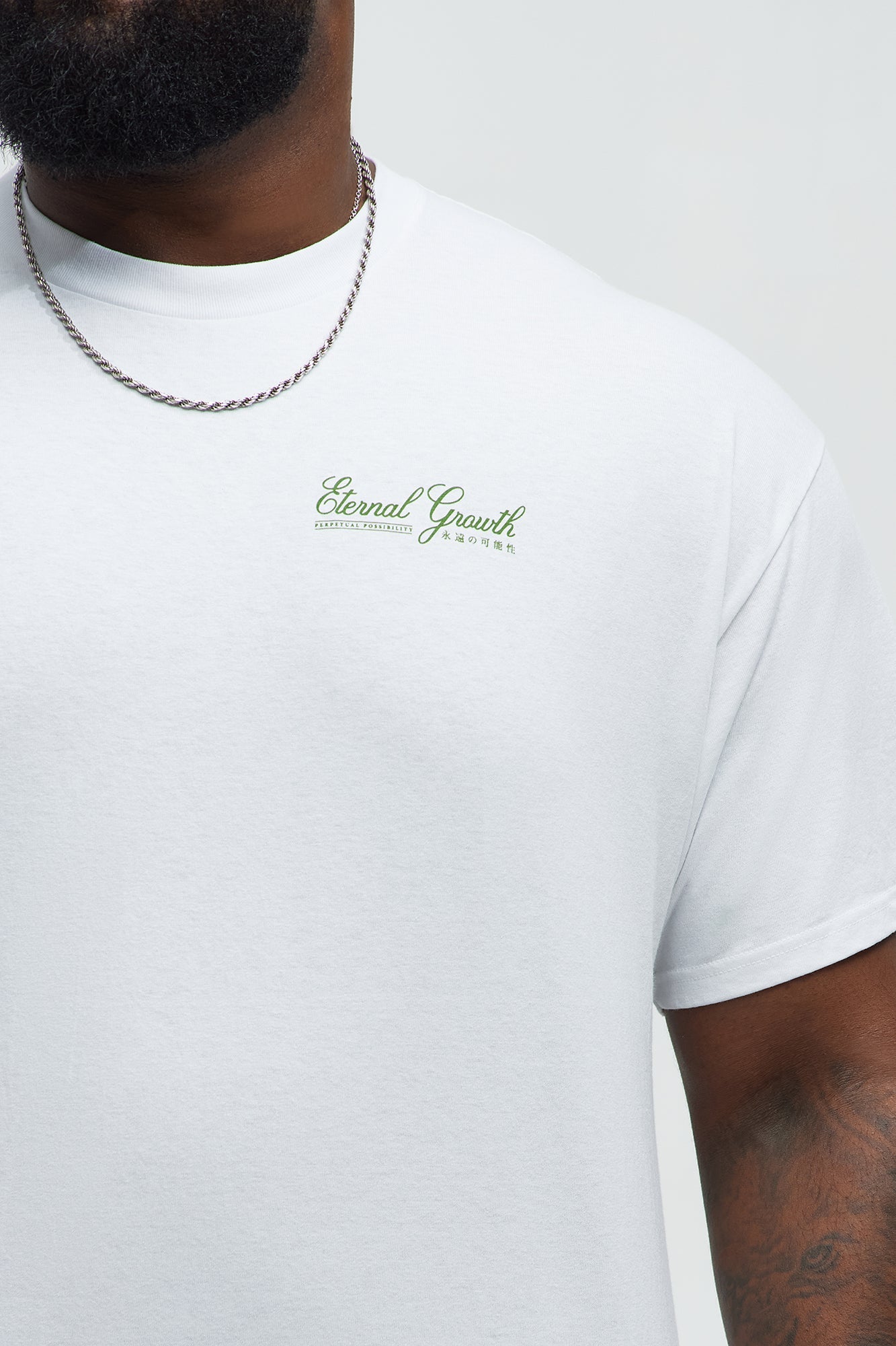 Eternal Growth Short Sleeve Tee - White