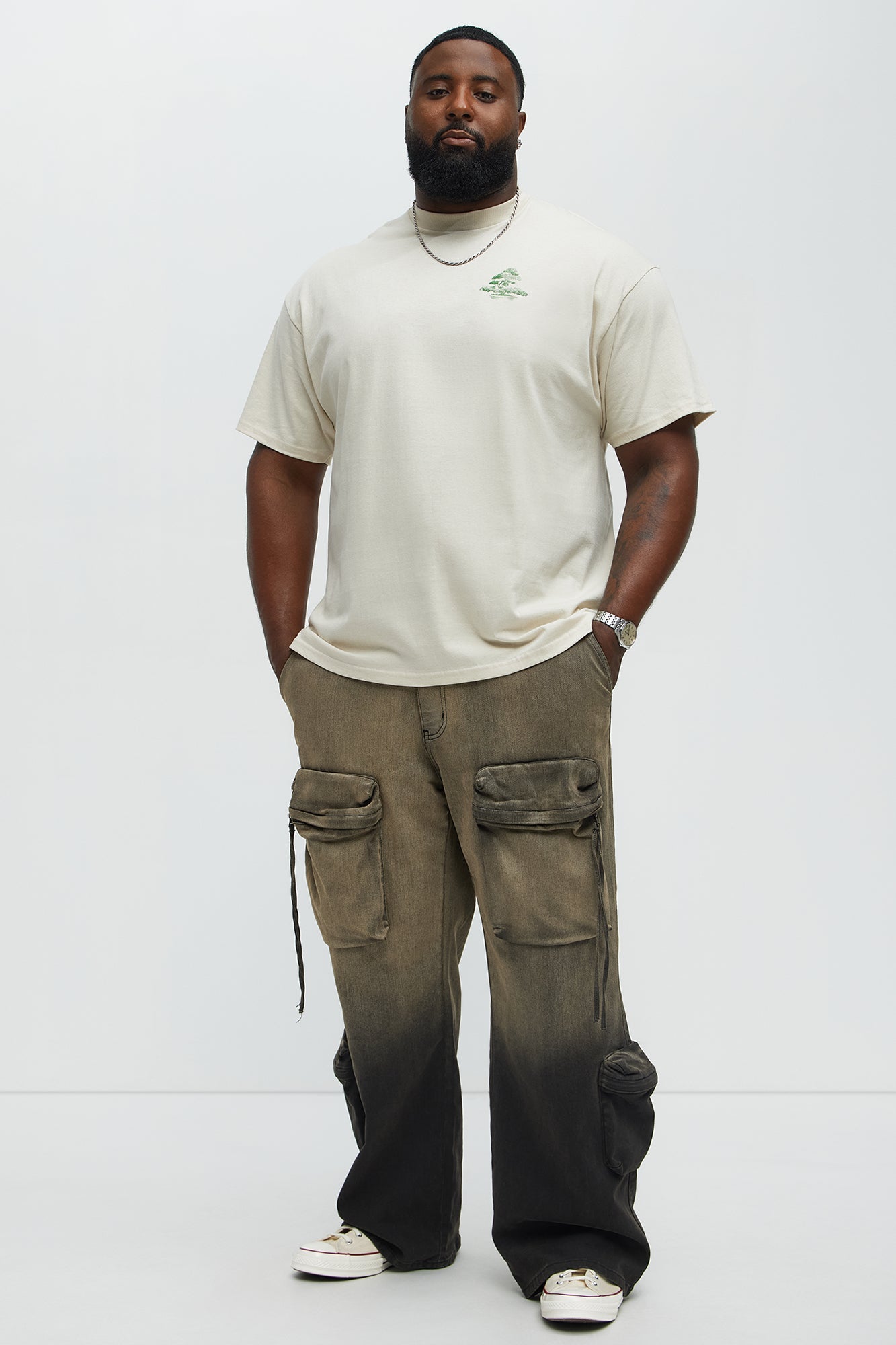 The Beautiful Art Of Bonsai Short Sleeve Tee - Cream