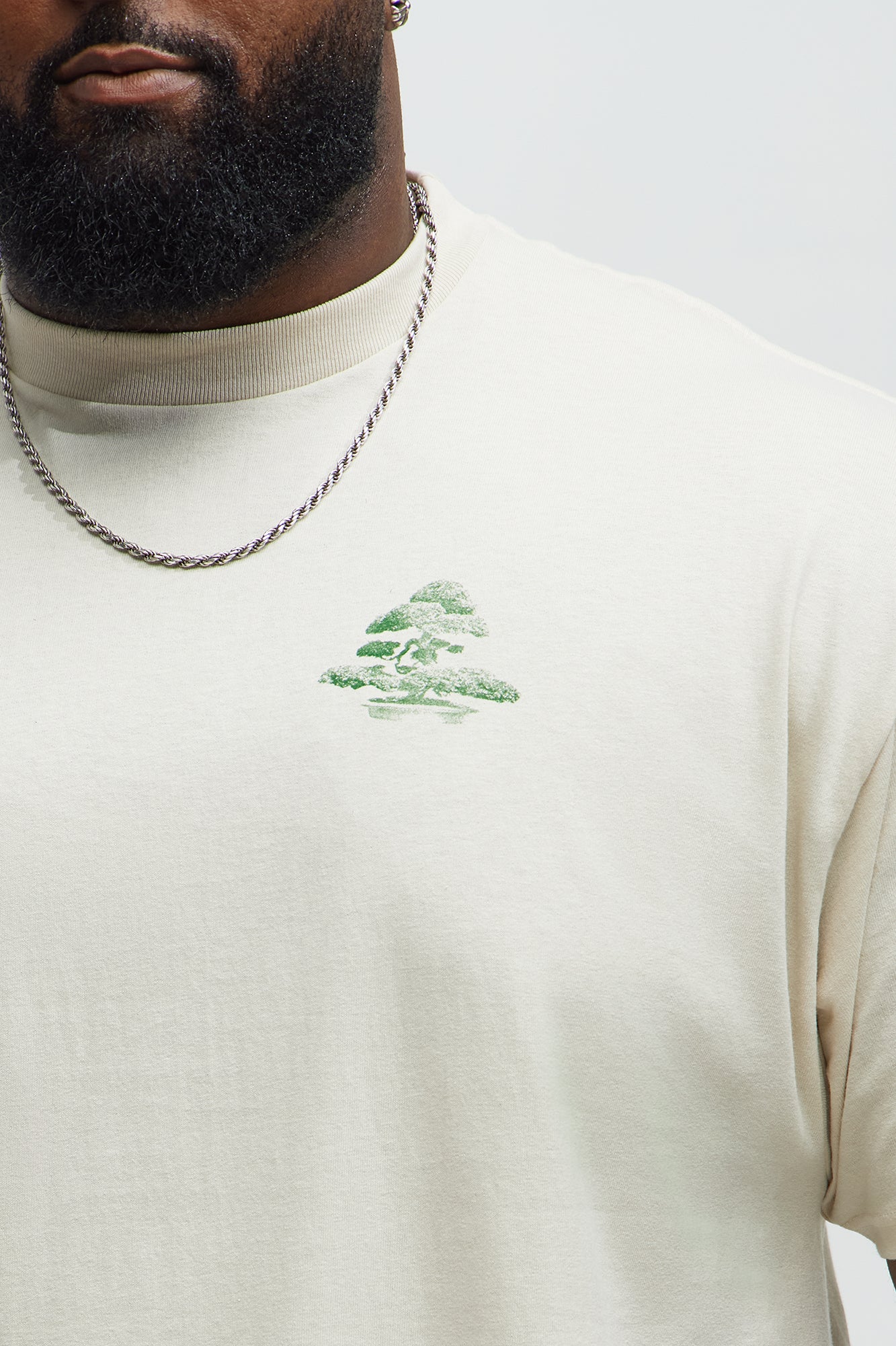 The Beautiful Art Of Bonsai Short Sleeve Tee - Cream