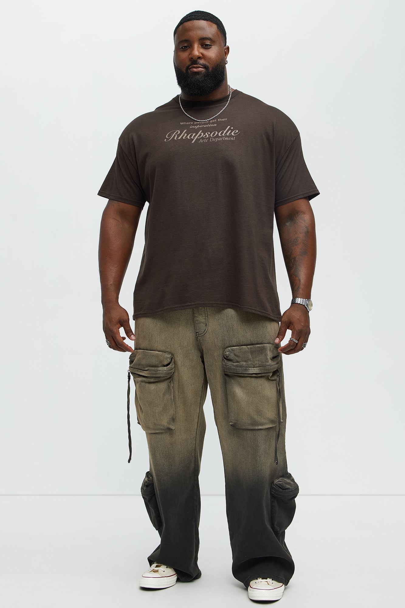 Rhapsodie Art Dept Short Sleeve Tee - Chocolate