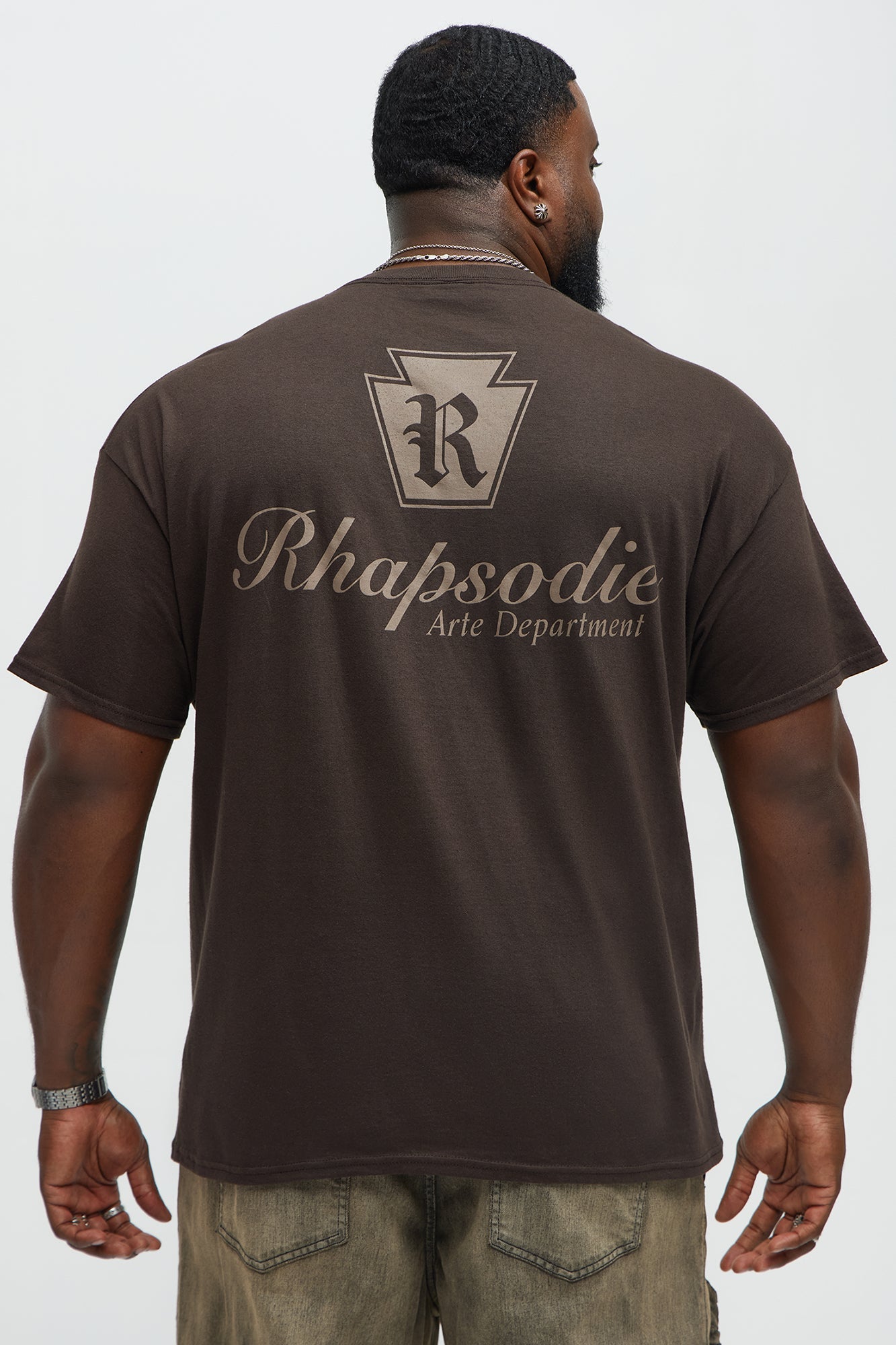 Rhapsodie Art Dept Short Sleeve Tee - Chocolate