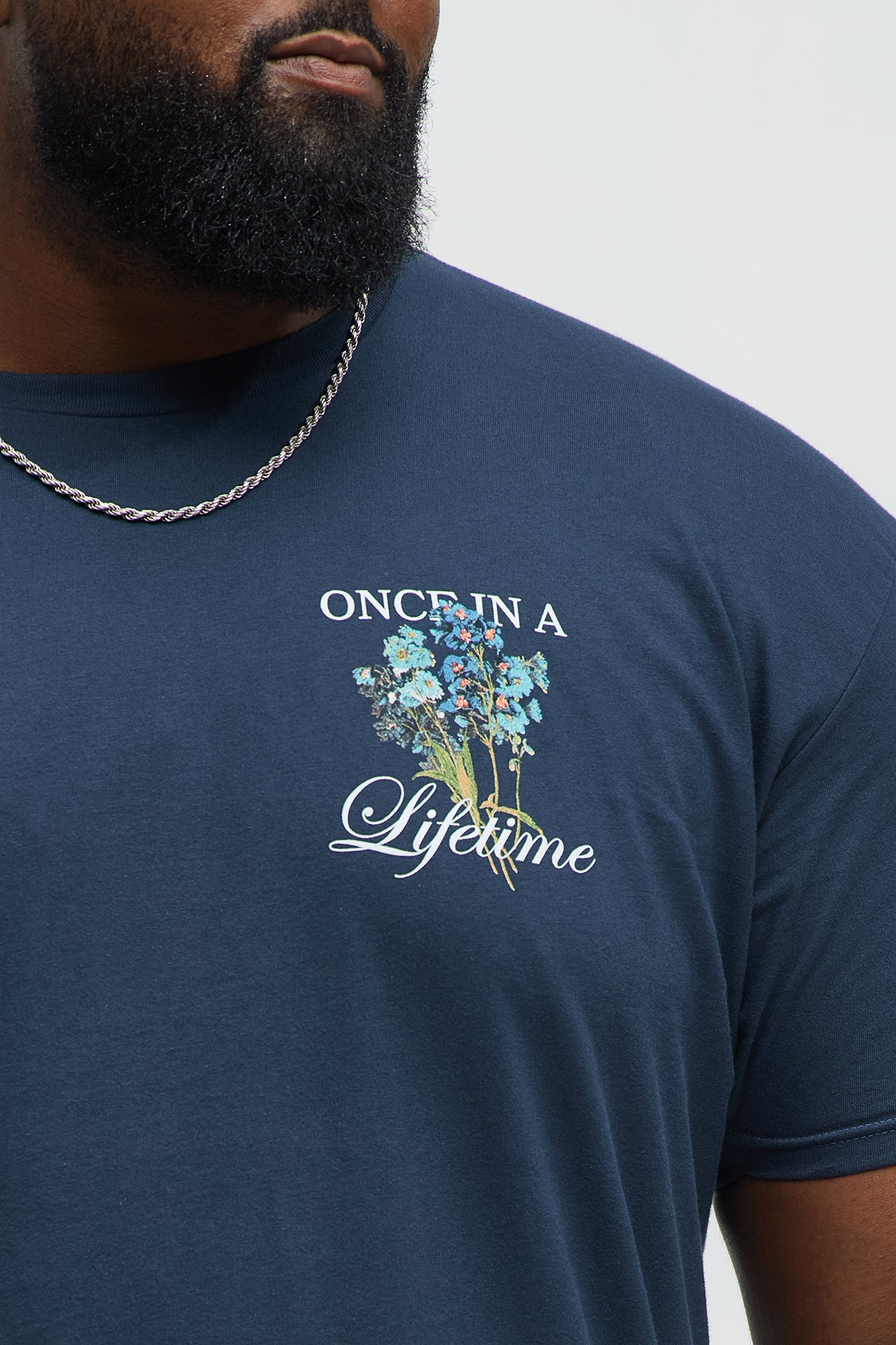 Once In A Lifetime Short Sleeve Tee - Navy