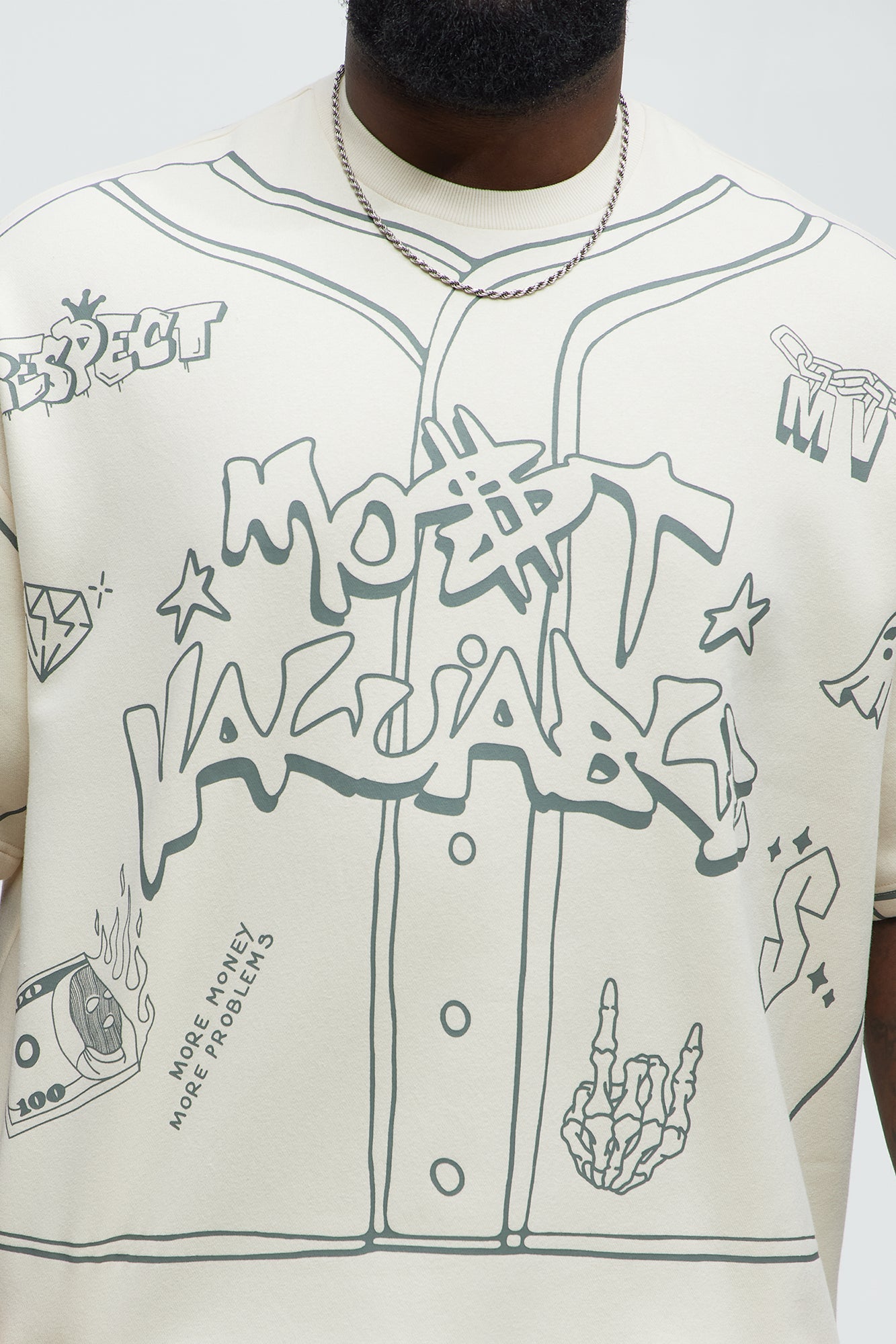 Tyson MVP Short Sleeve Tee - Cream/combo