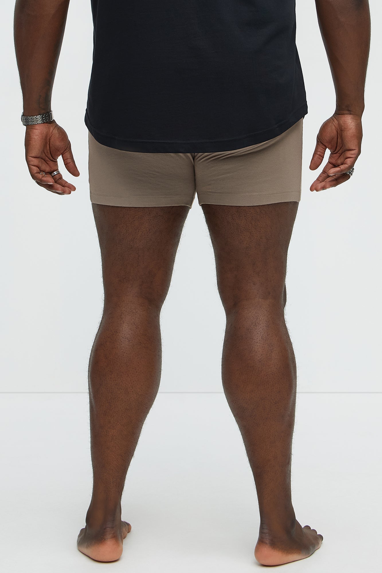 Novamen Modal Boxer Brief - Taupe