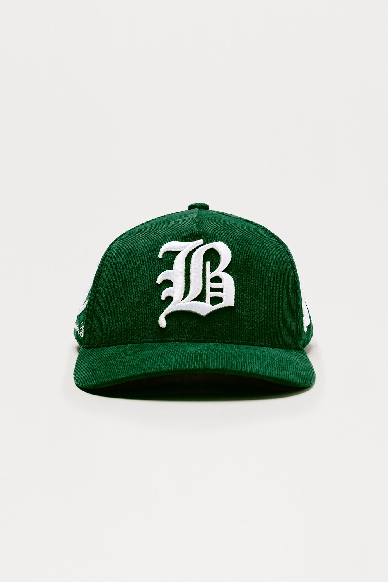 Come Back Corduroy Snapback Hat - Hunter Green