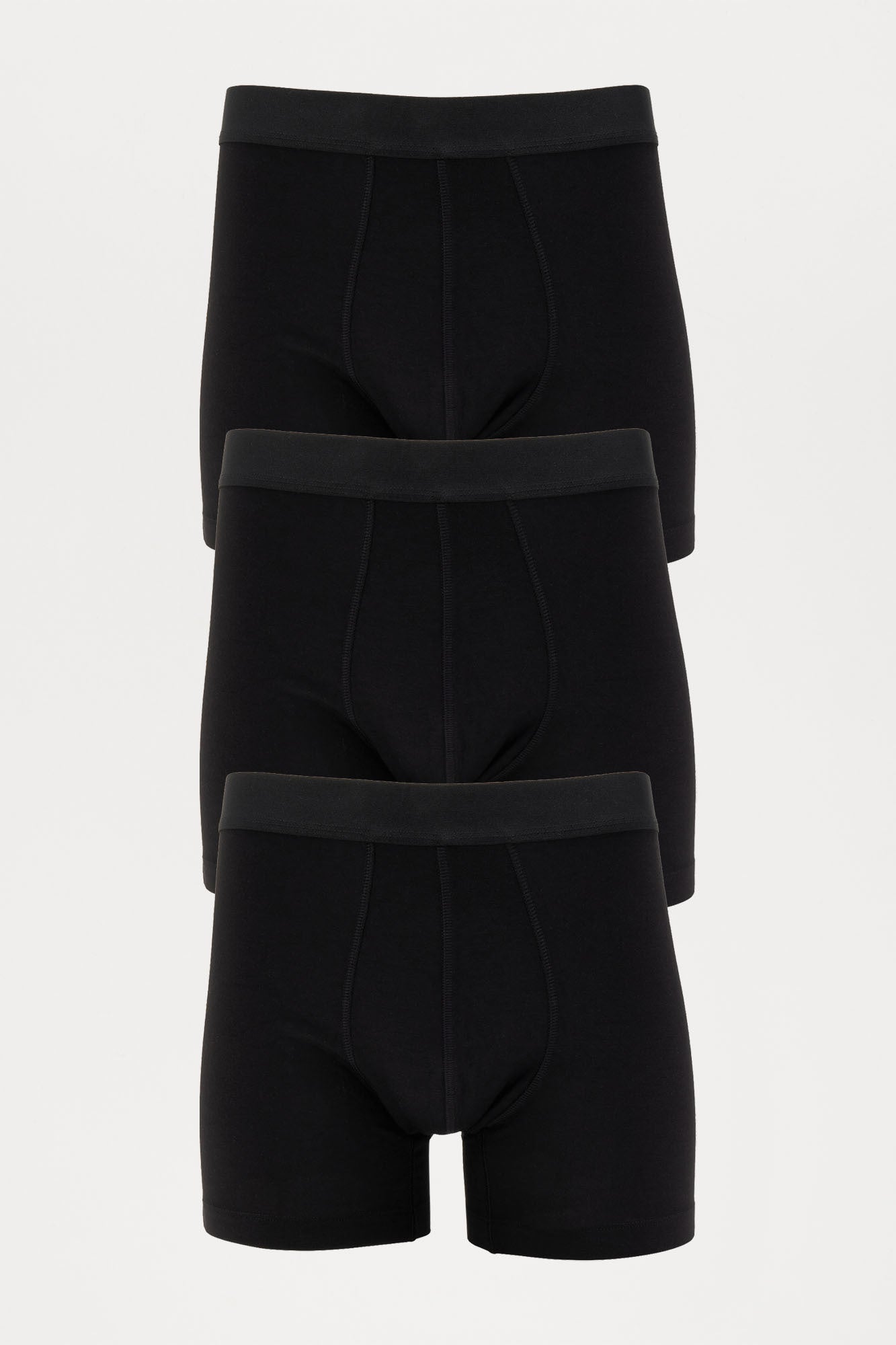 Essential Modal Boxer Brief 3 Pack - Black