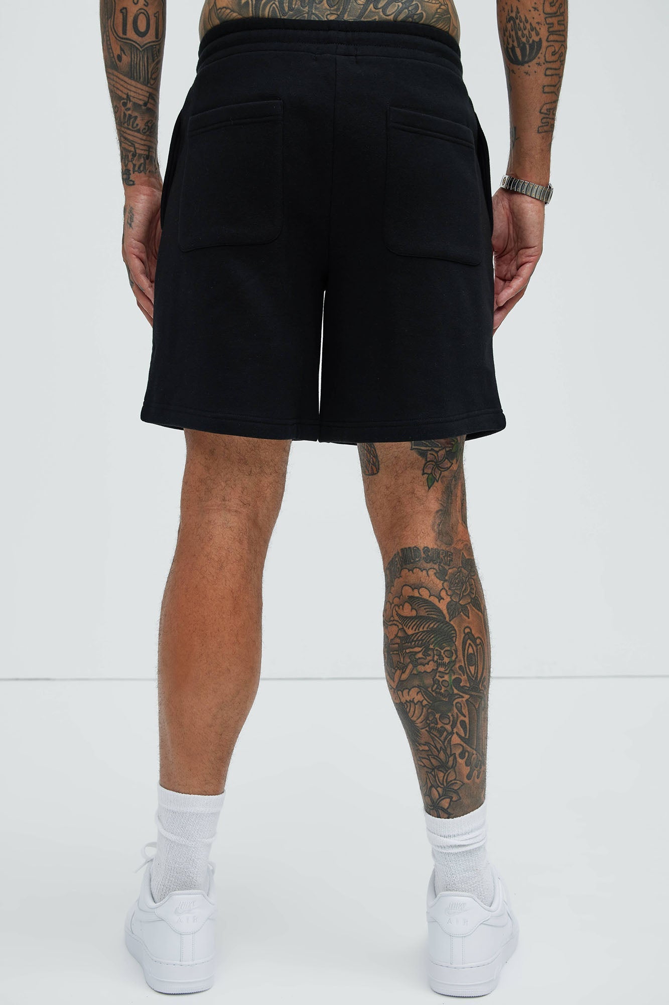 Tyson Bones Relaxed Shorts - Black