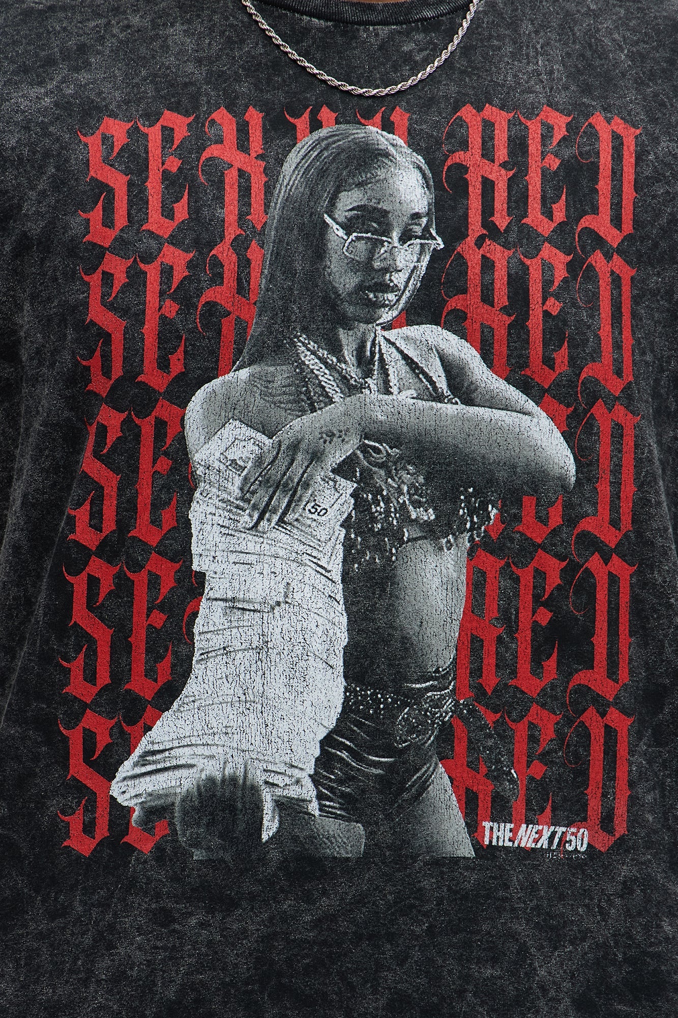 Sexy Red Get It Sexyy Short Sleeve Tee - Black