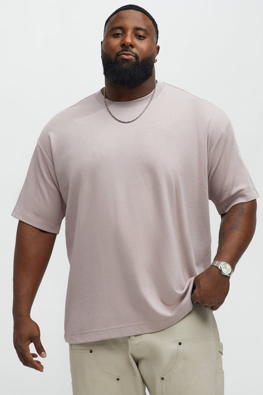 Relaxed Premium Everyday Tee - Mauve