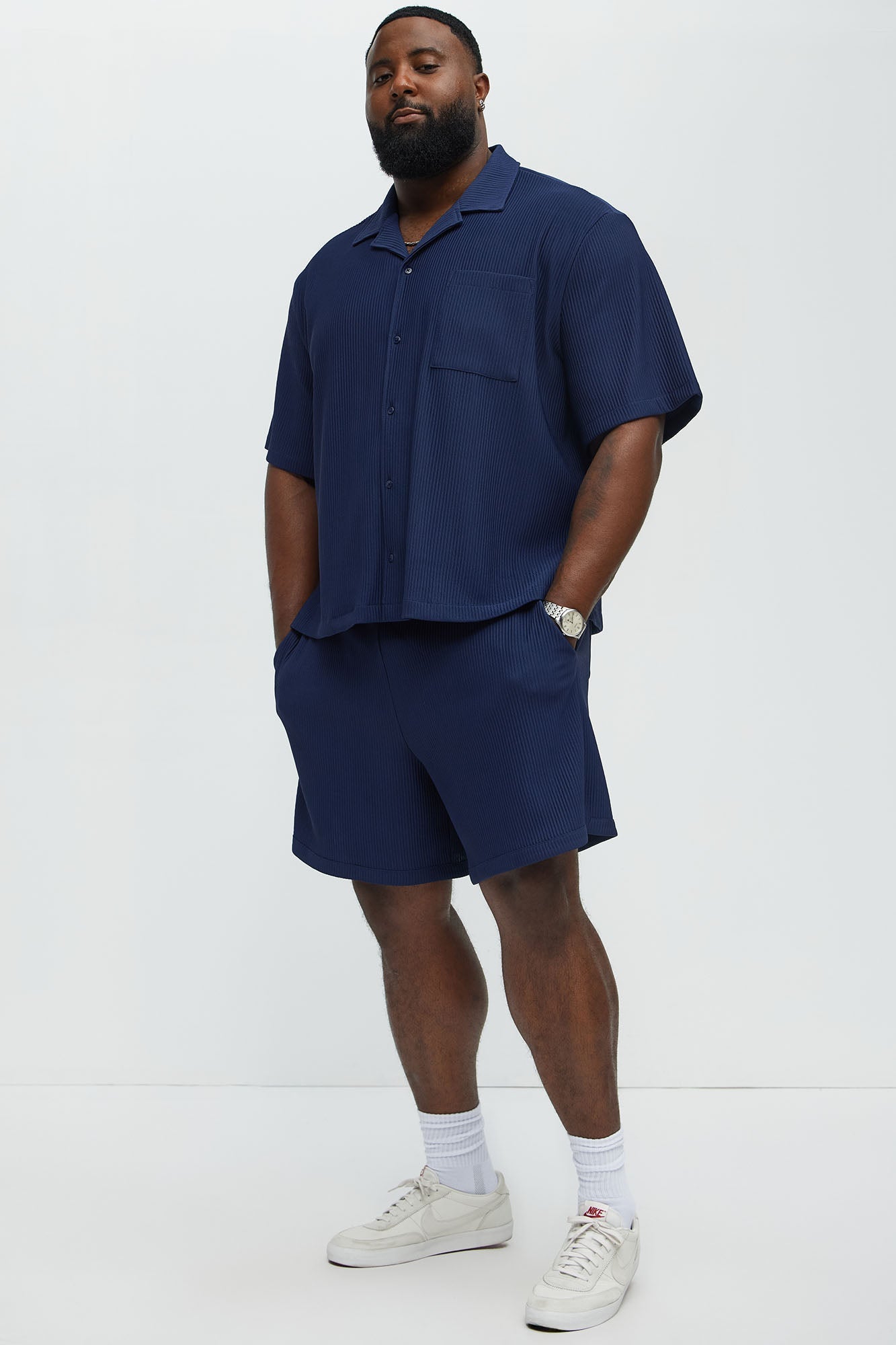 Show Up Basketball Short - Navy