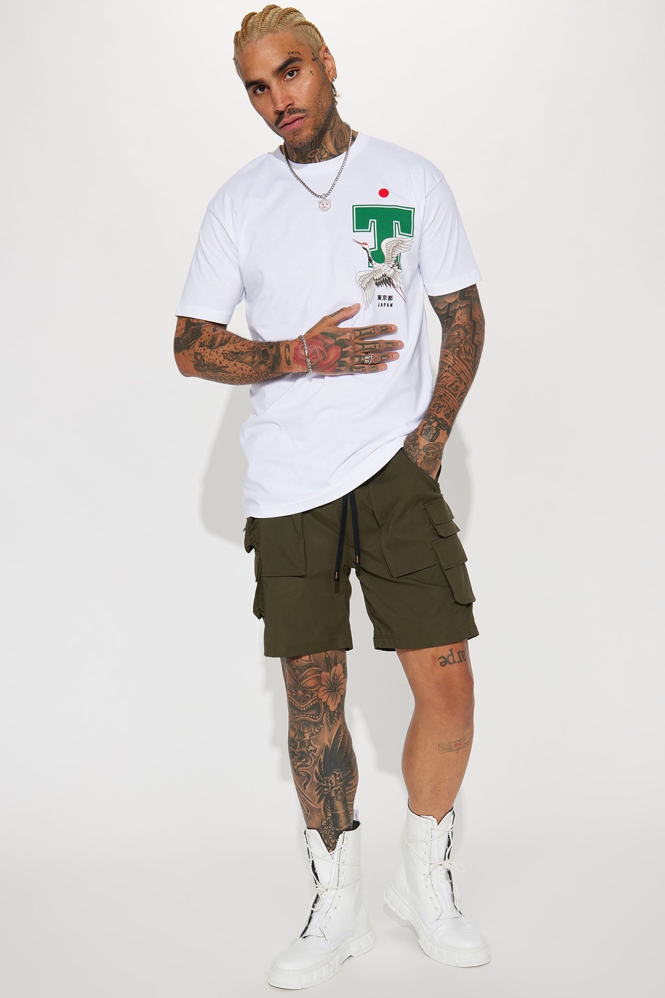 Tokyo 99 Short Sleeve Tee - White