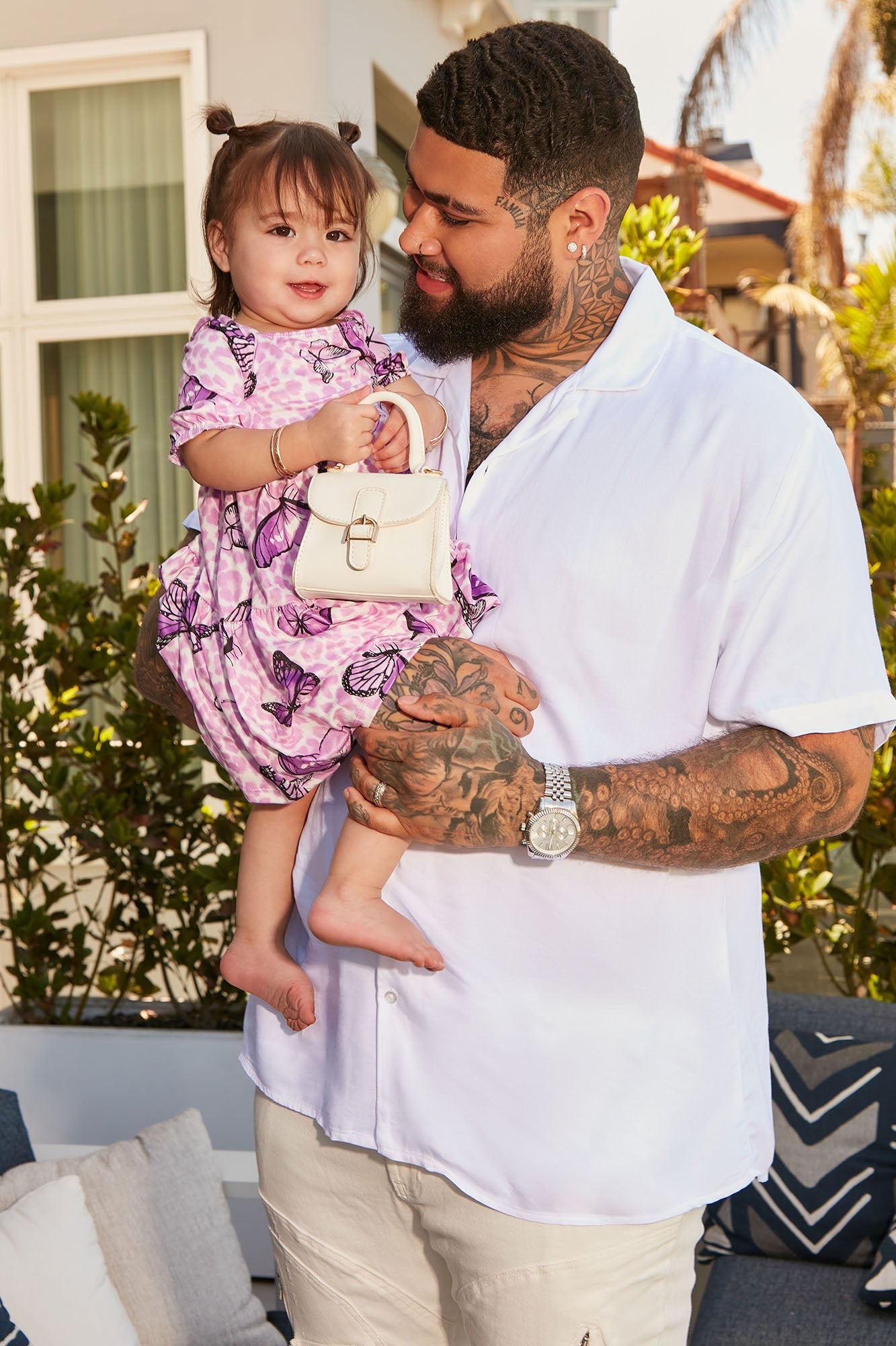 Ryland Short Sleeve Button Up Shirt - White