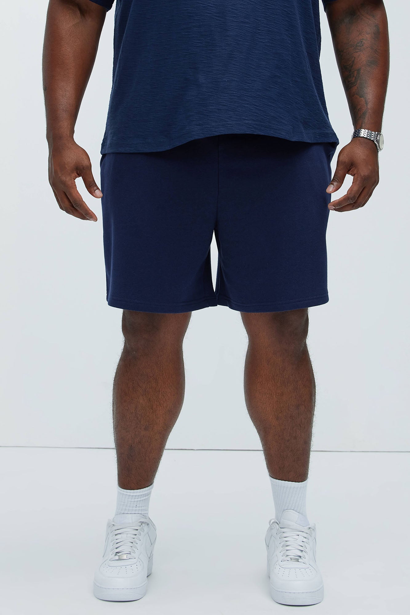 Tyson Sweatshort - Navy
