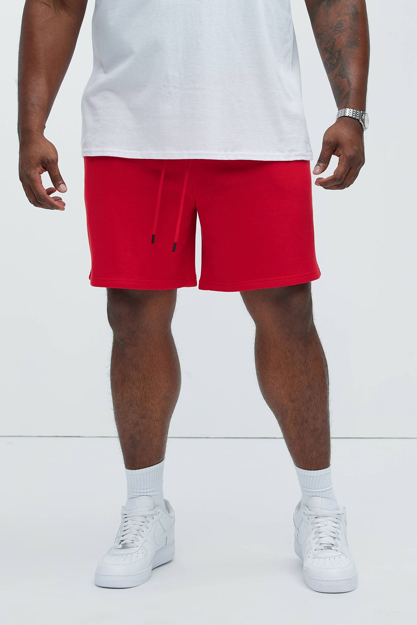 Tyson Sweatshort - Red