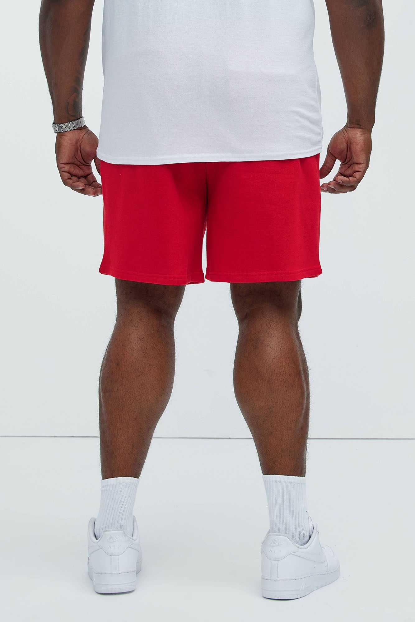 Tyson Sweatshort - Red