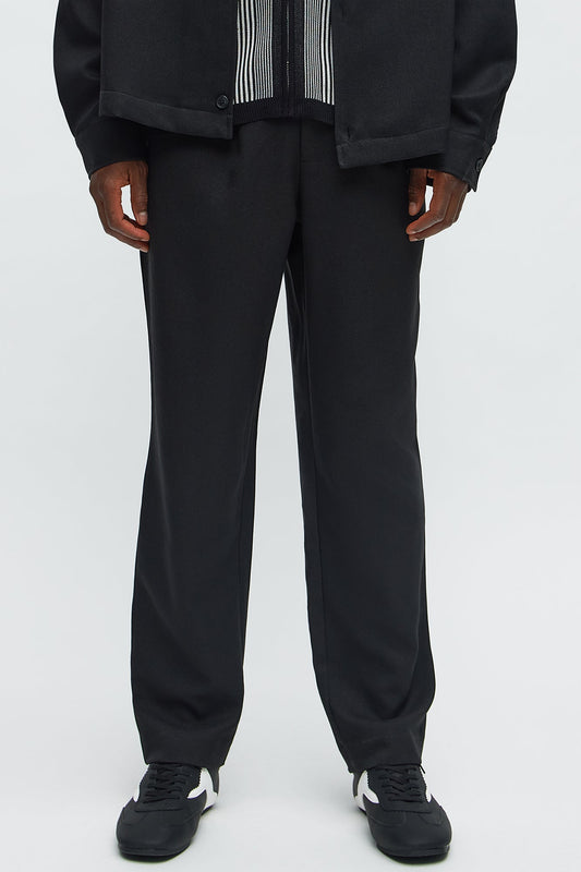 Slim Mara Hybrid Trousers - Black