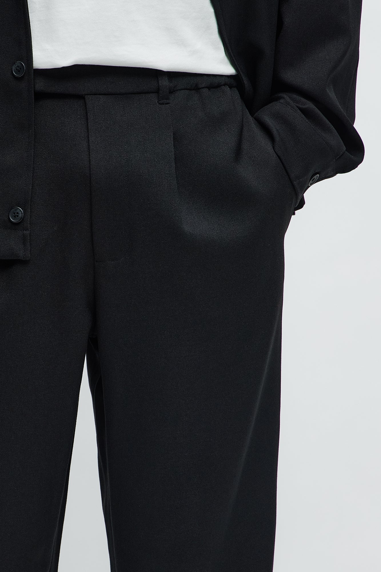 Slim Mara Hybrid Trousers - Black