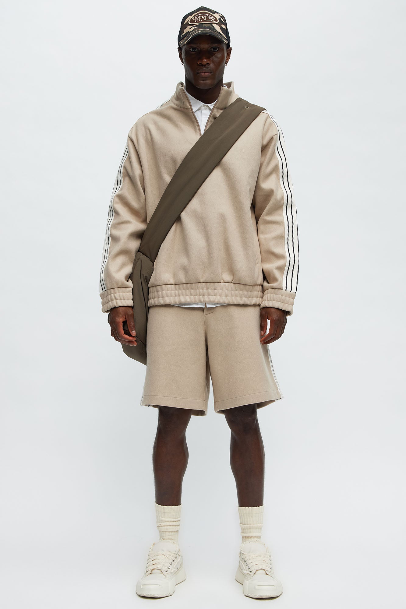 Tyson Resort Track Jacket - Tan