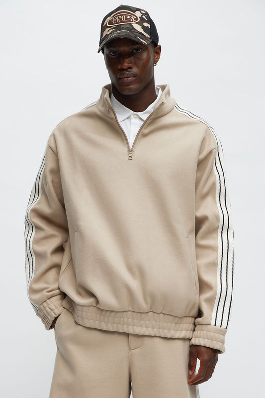 Tyson Resort Track Jacket - Tan