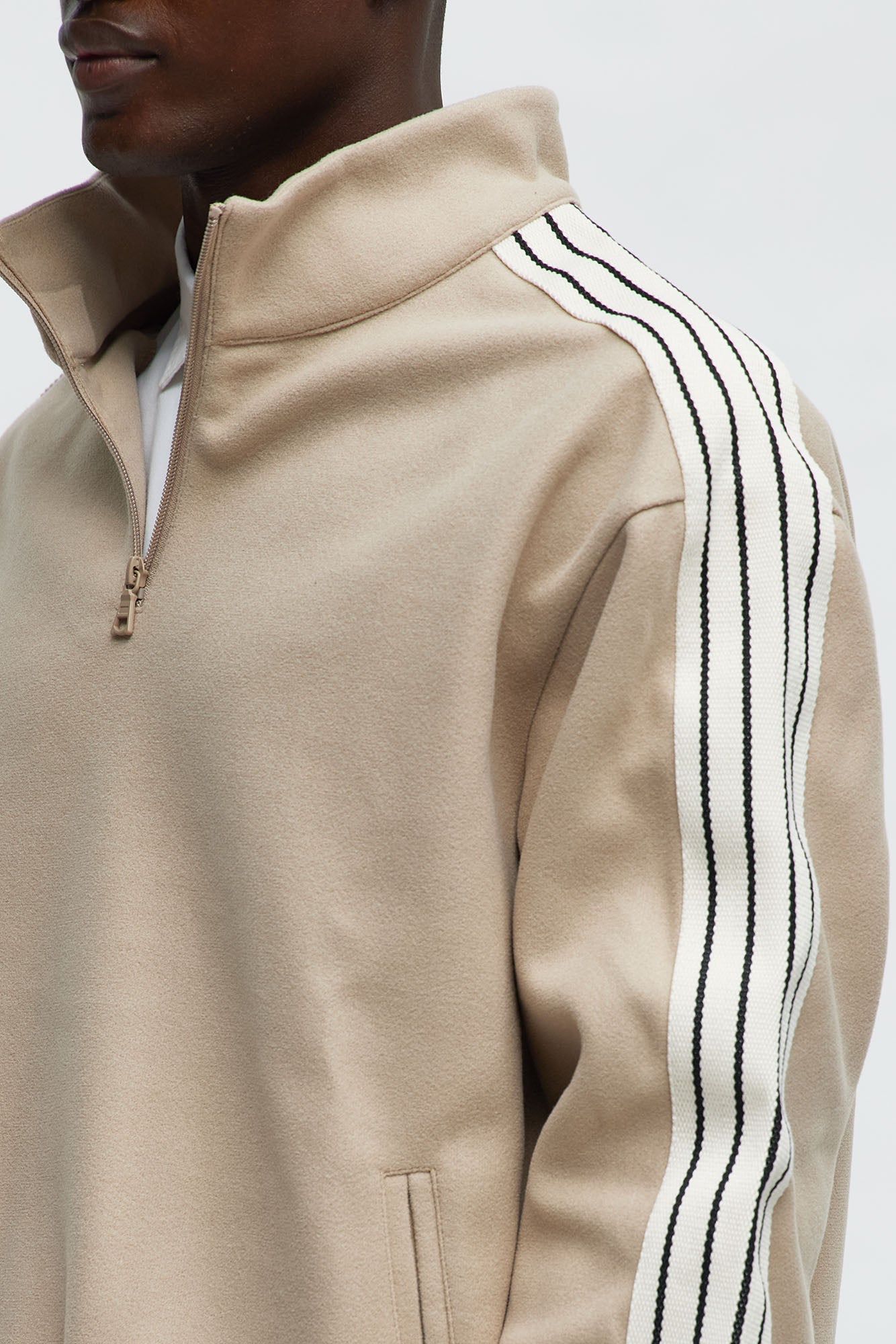 Tyson Resort Track Jacket - Tan