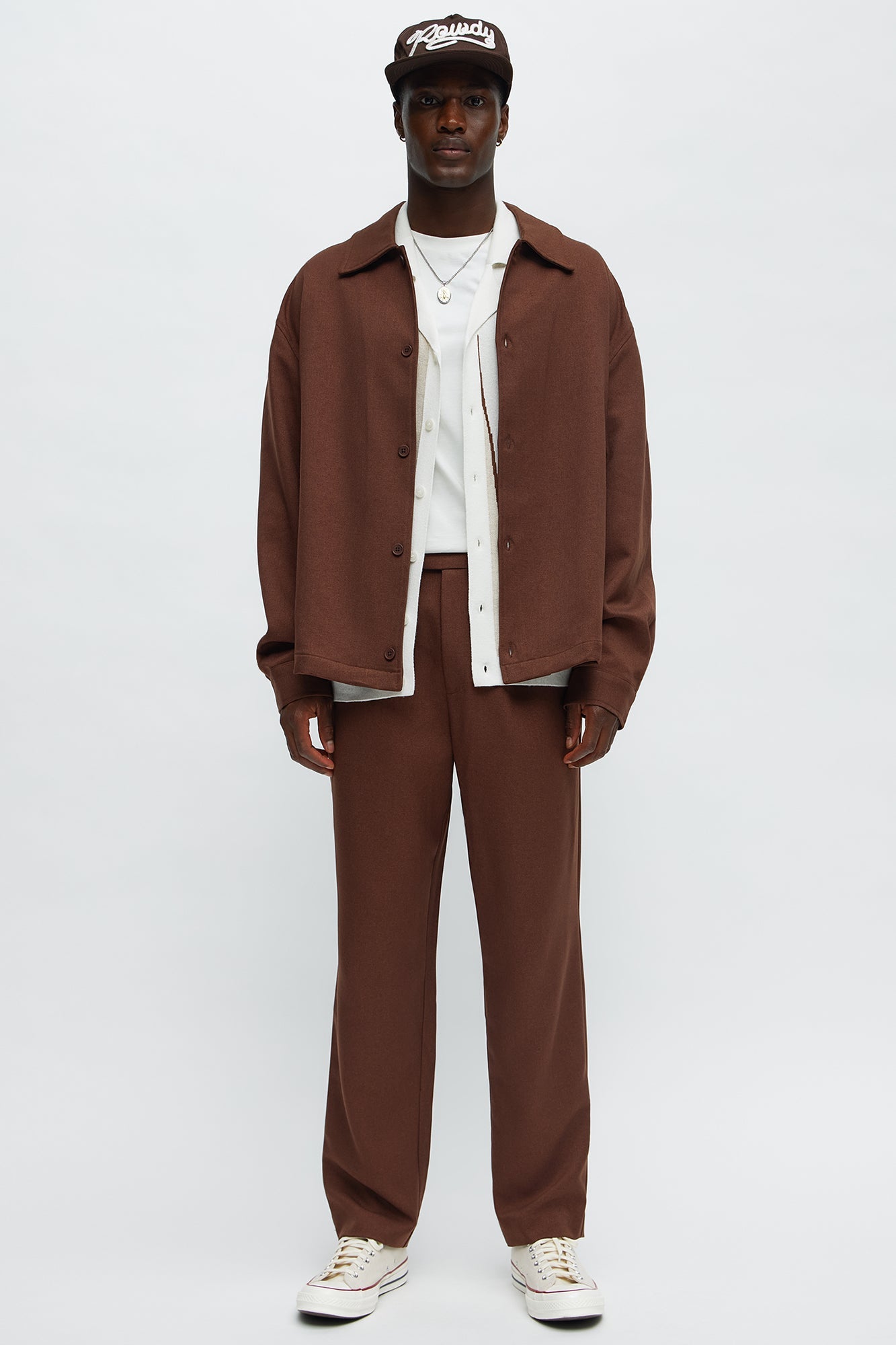 Relaxed Mara Overshirt - Brown