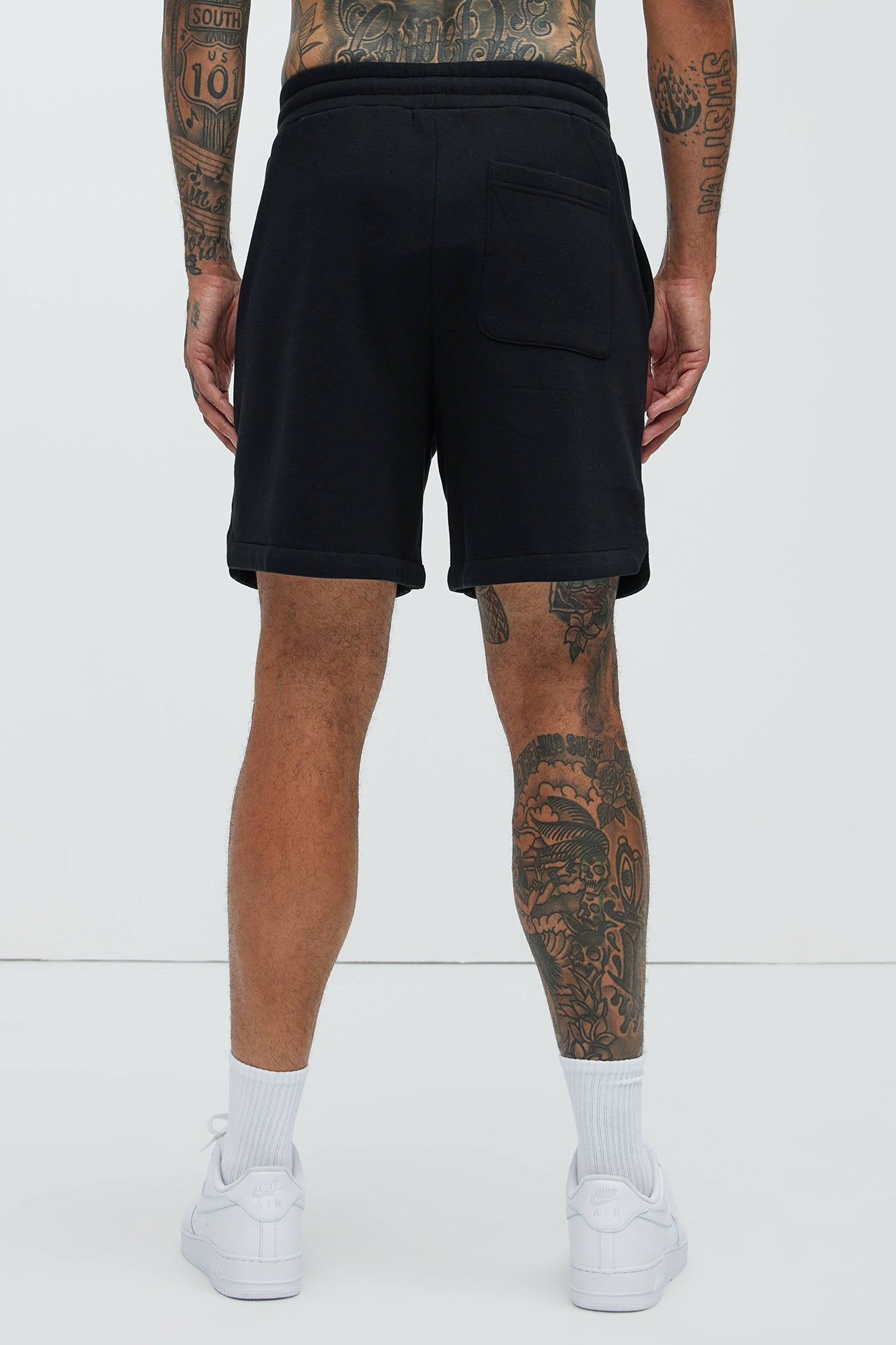 Tyson Star Warm Up Shorts - Black
