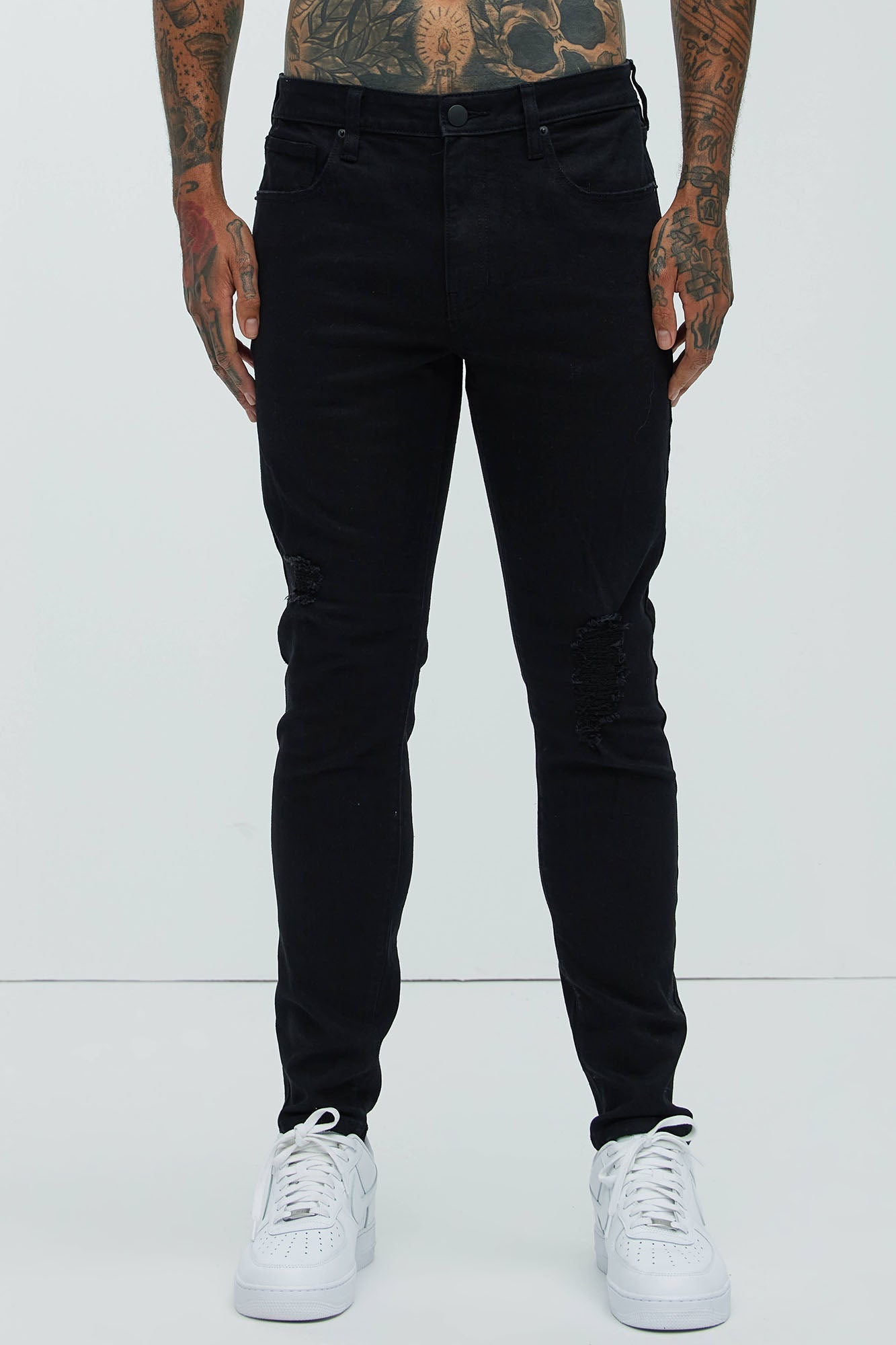 Take No L's Skinny Jean - Black