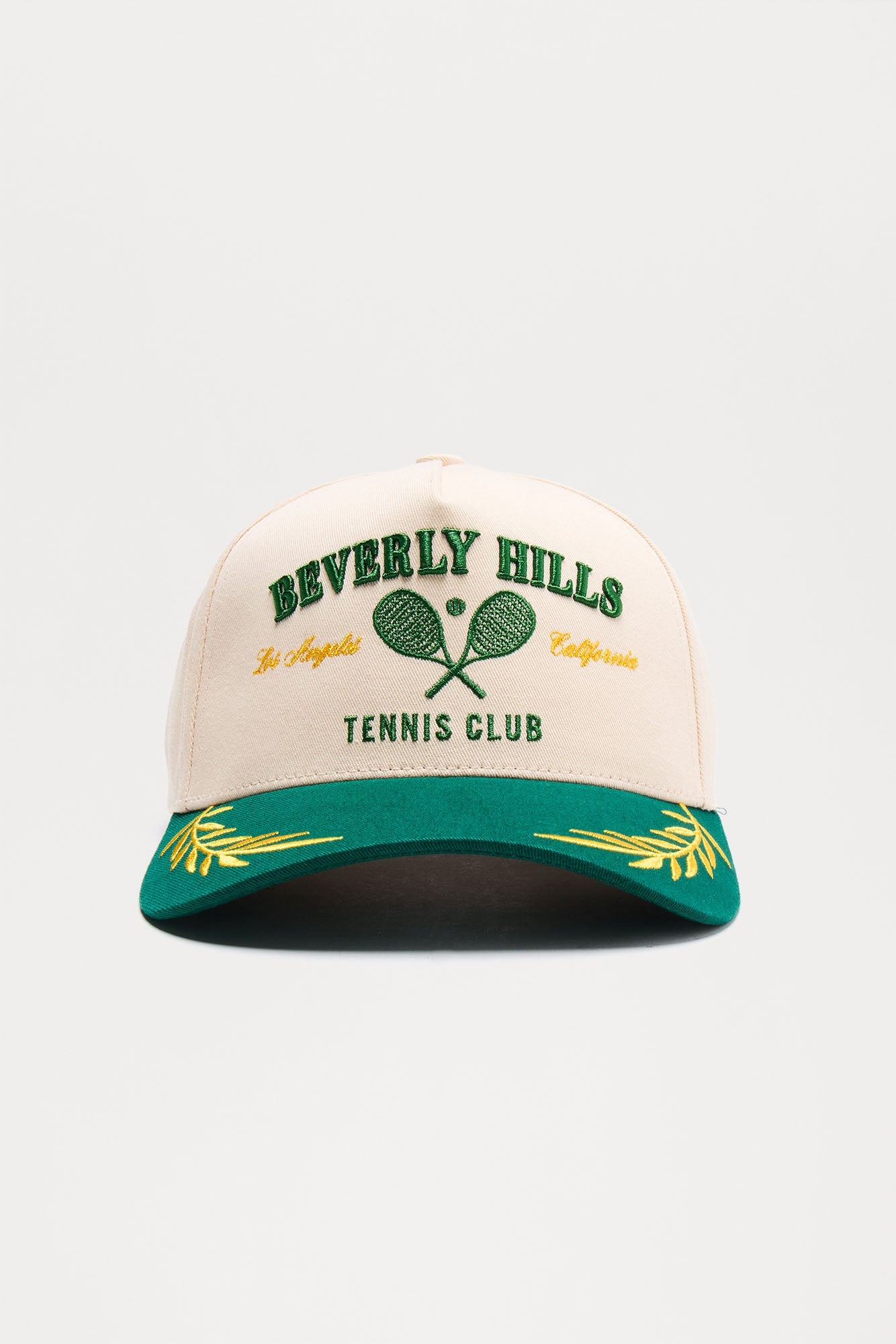 BH Tennis Club Snapback Hat - Stone/Combo