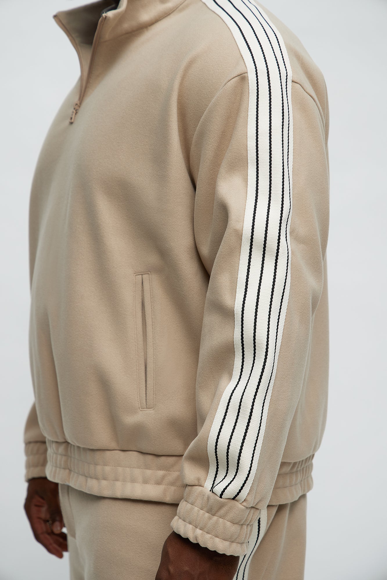 Tyson Resort Track Jacket - Tan