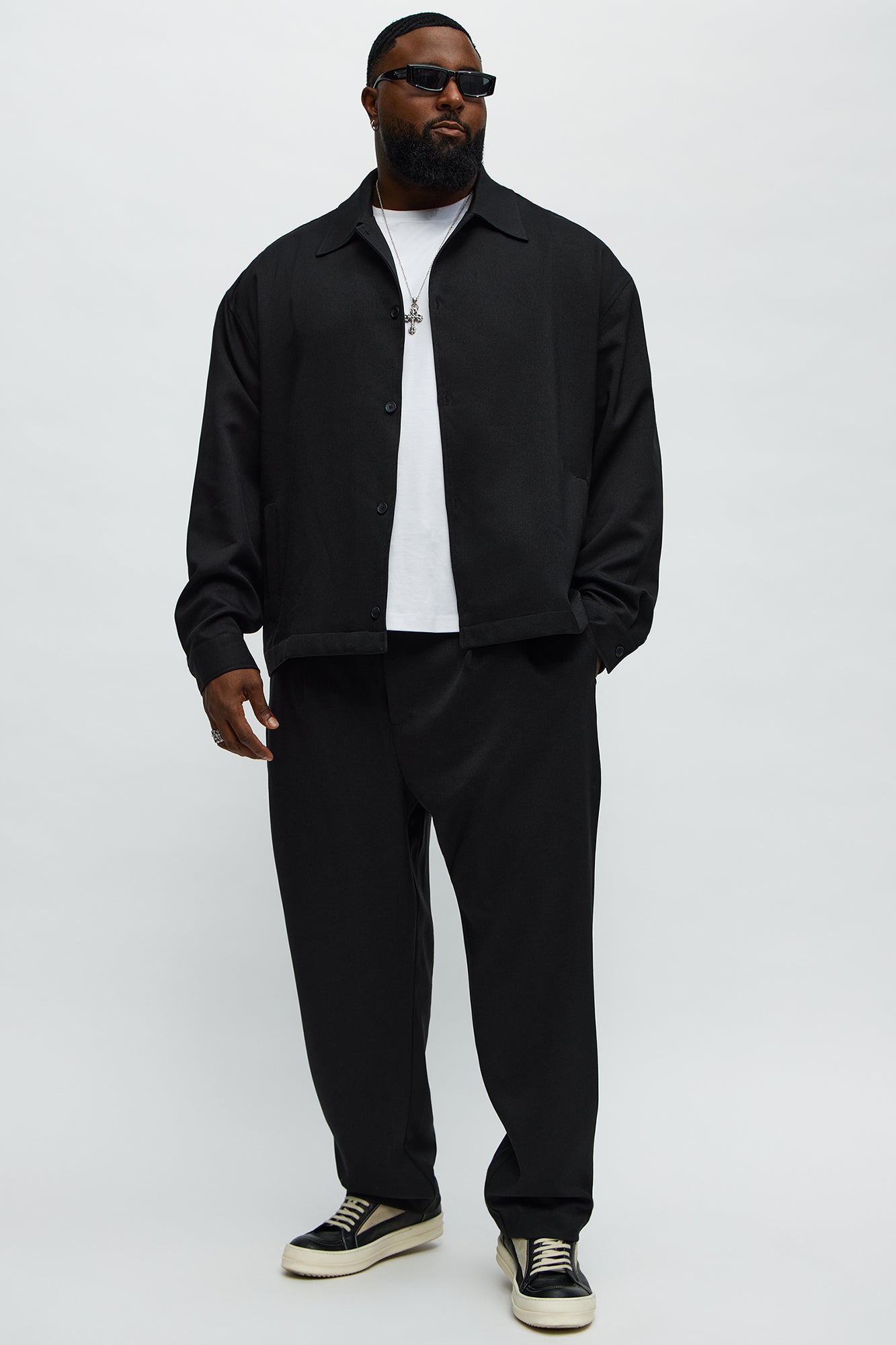 Slim Mara Hybrid Trousers - Black