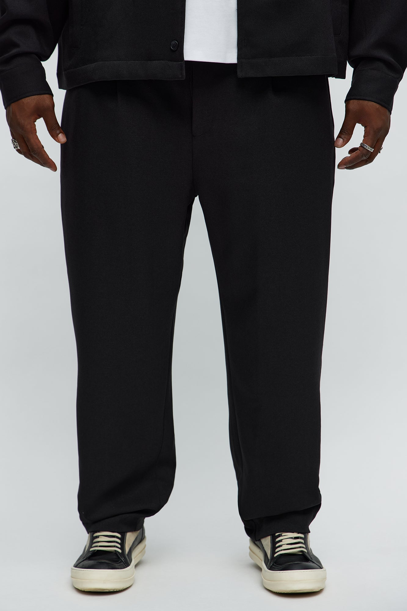 Slim Mara Hybrid Trousers - Black