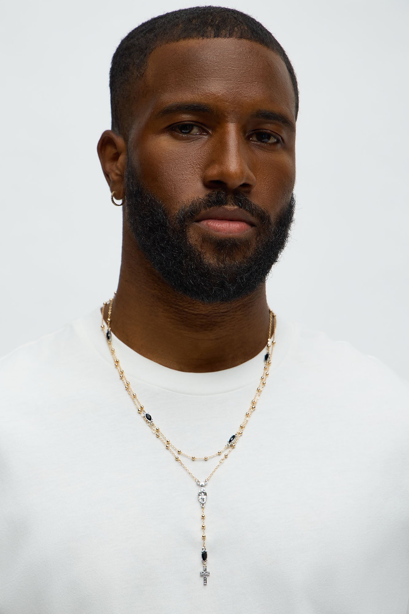 In Your View Necklace Set - Gold