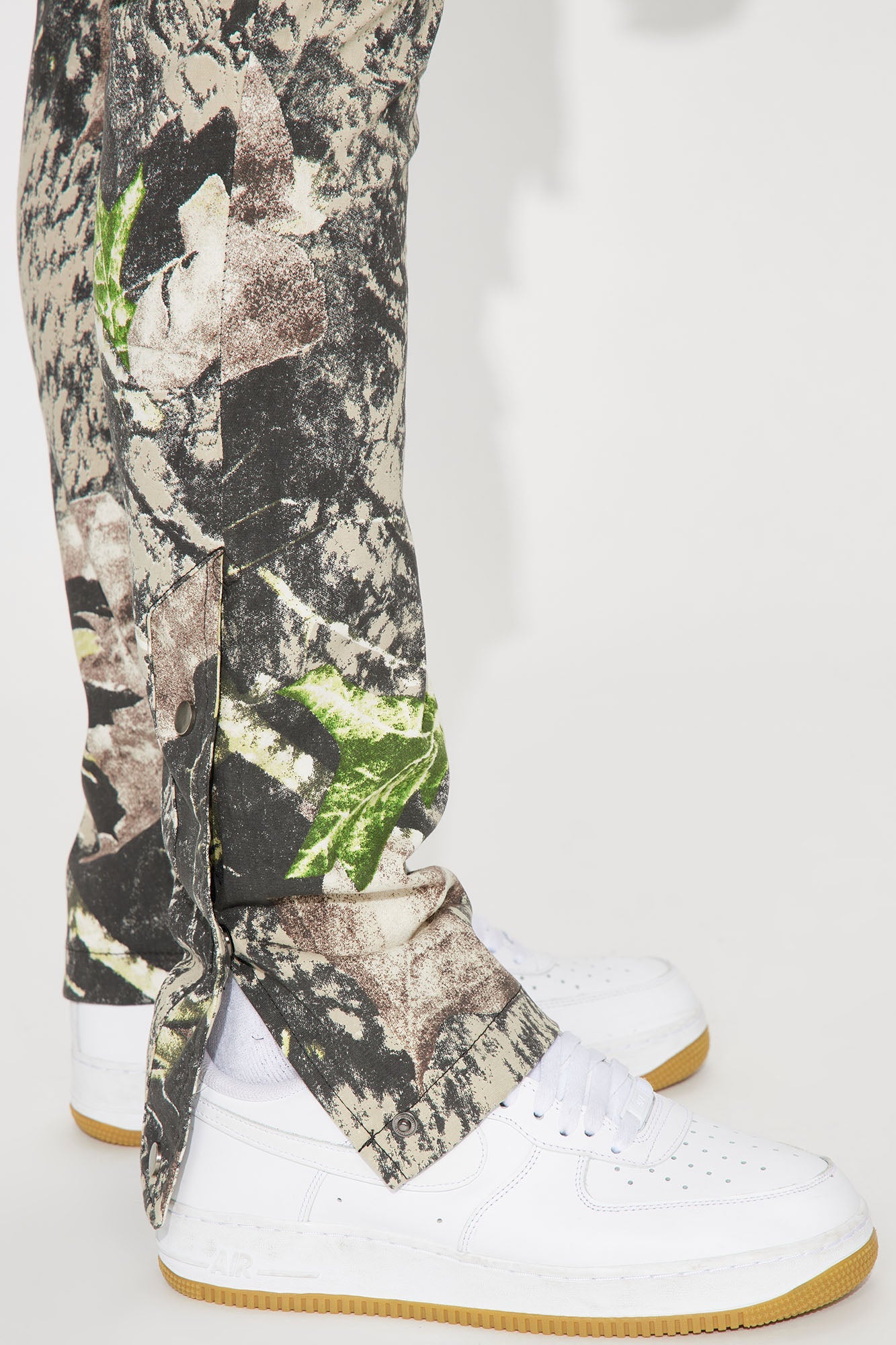 Worker Slim Cargo Pants - Green/combo