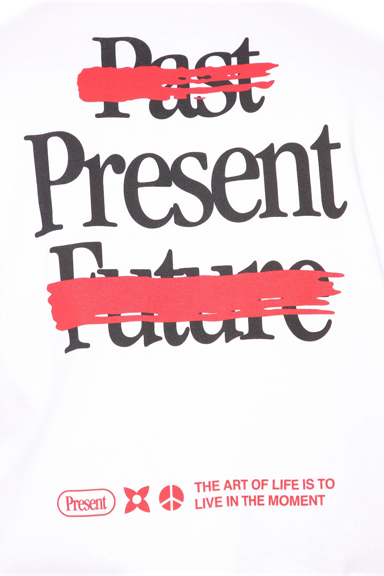 Be Present Short Sleeve Tee - White