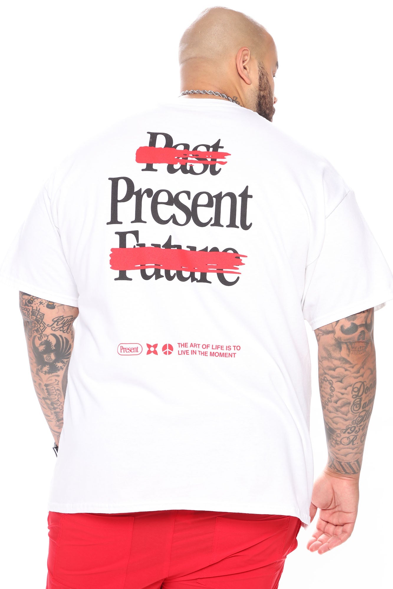 Be Present Short Sleeve Tee - White