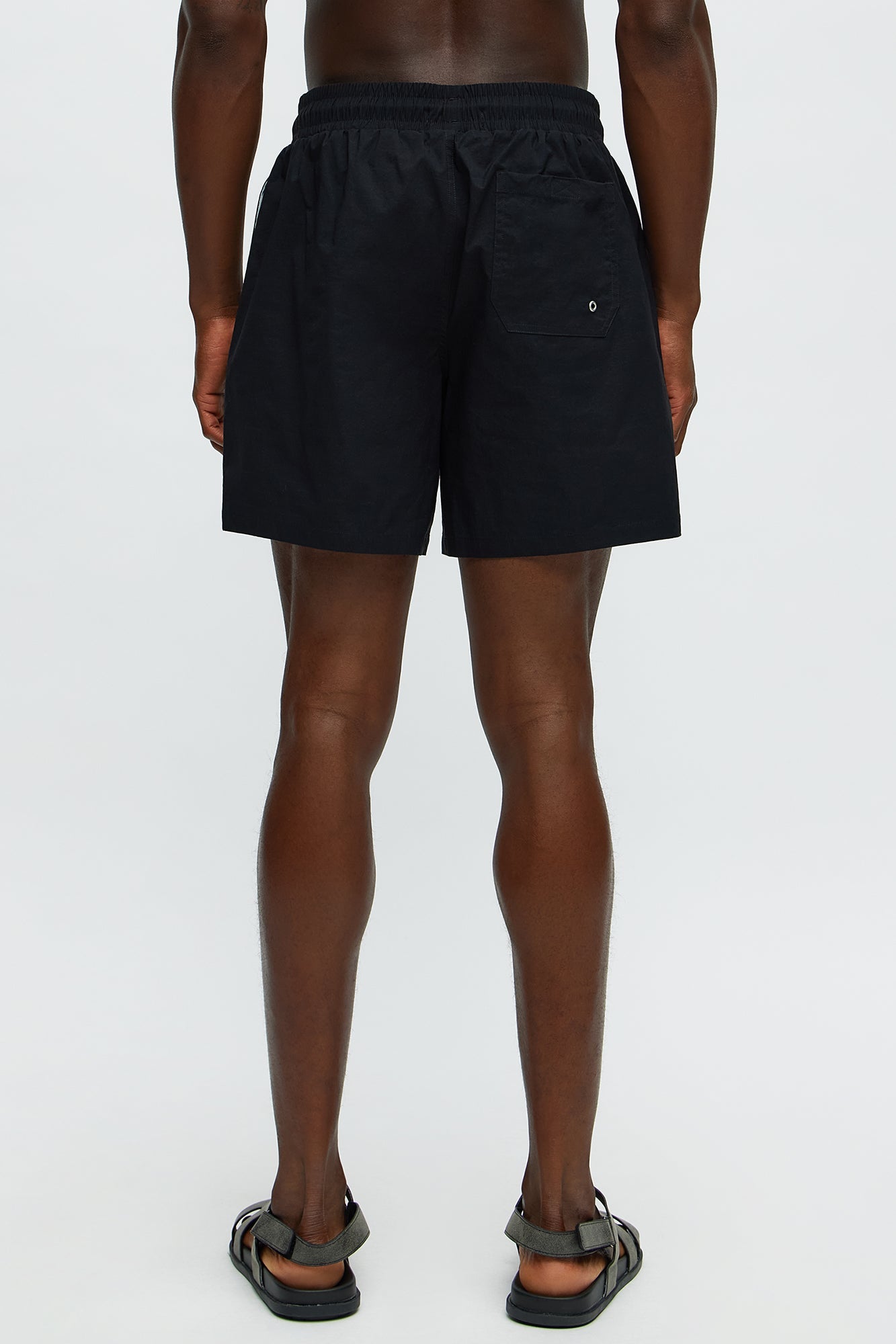 Tropical Disconnect Swim Classic Trunk - Black