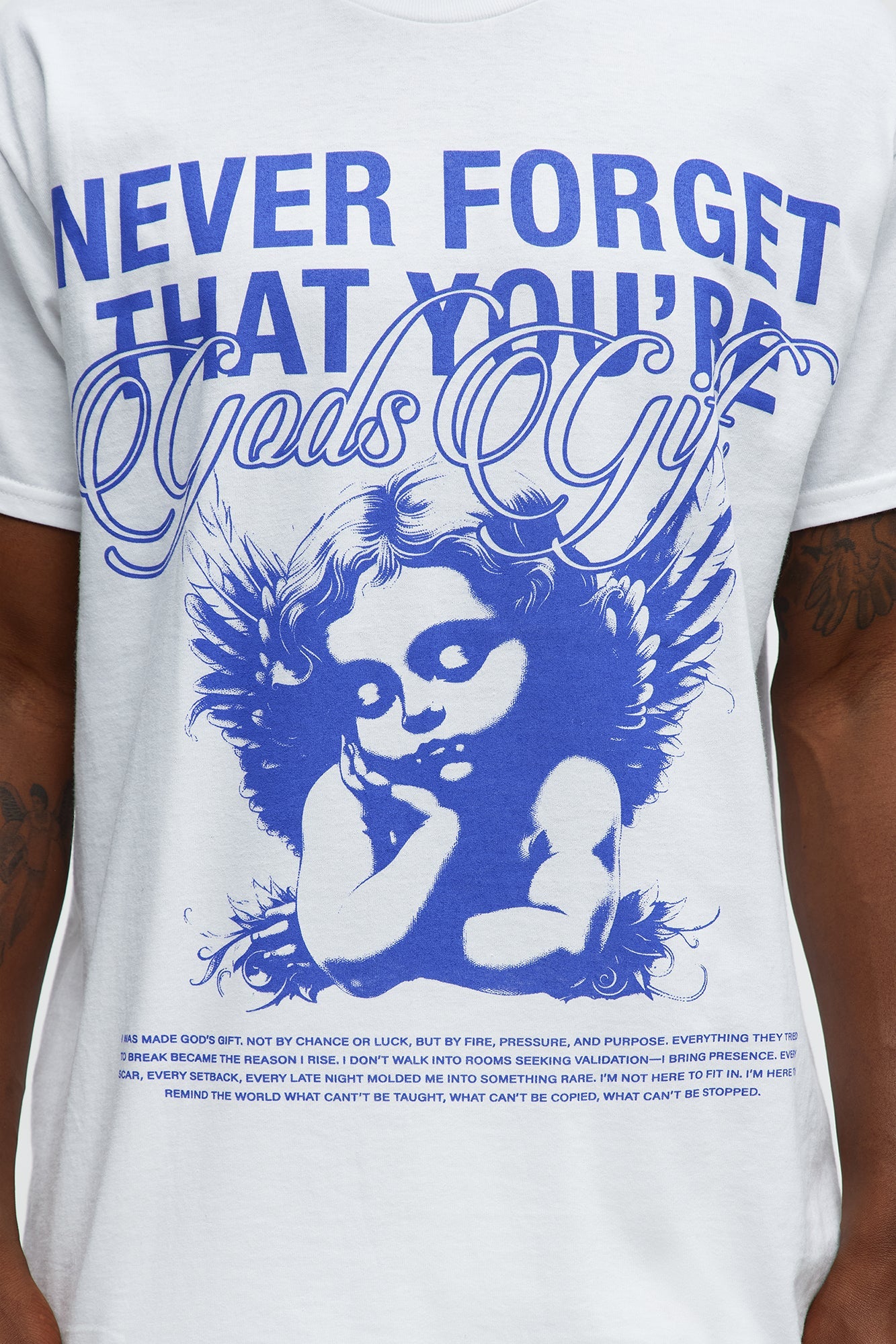 You Are His Gift Short Sleeve Tee - White