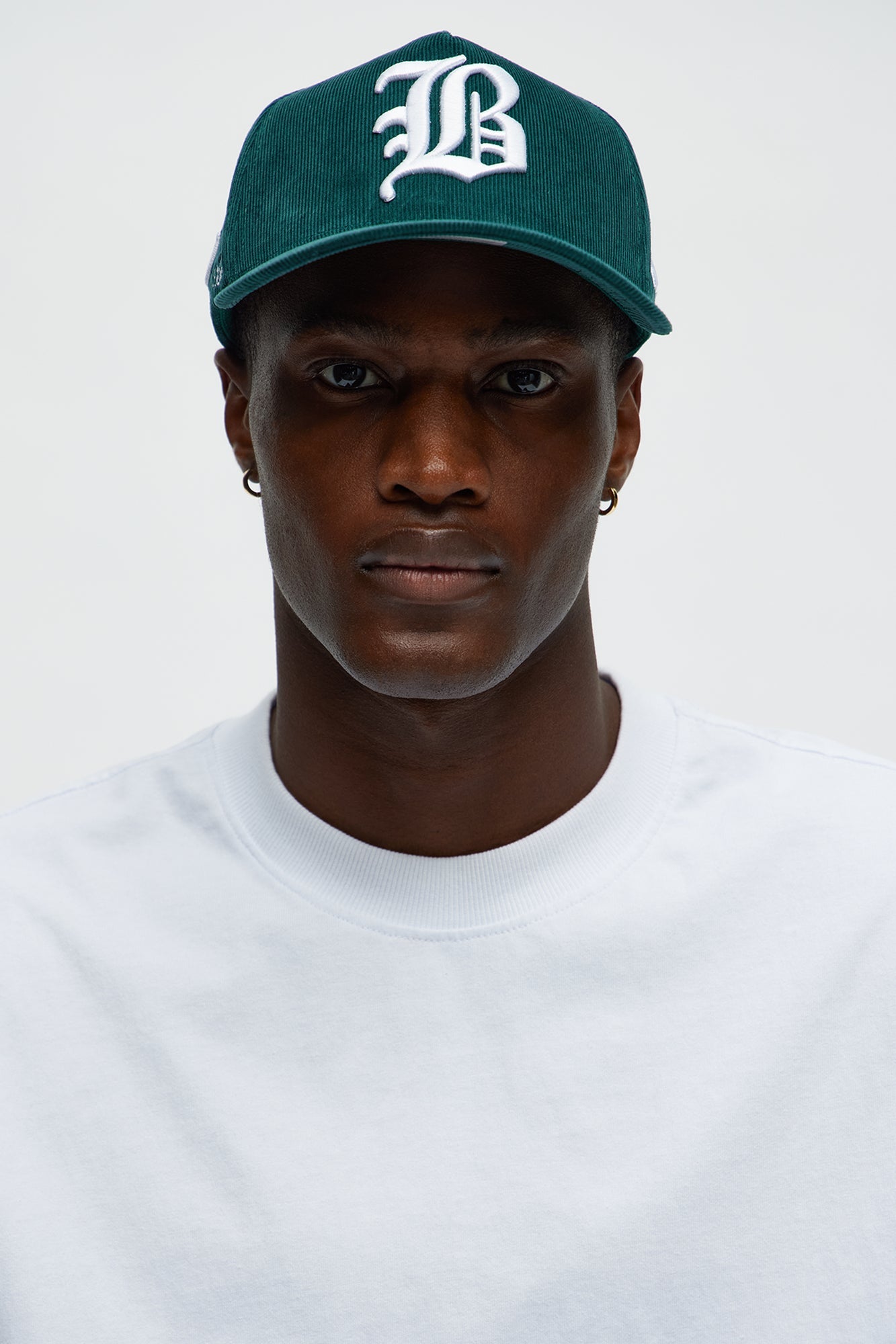Come Back Corduroy Snapback Hat - Hunter Green