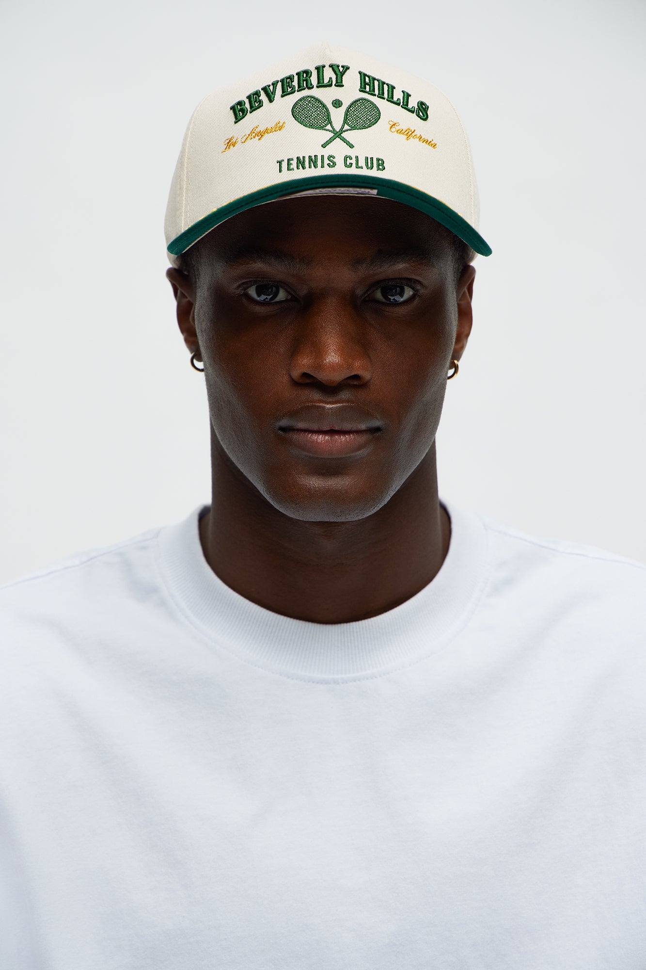 BH Tennis Club Snapback Hat - Stone/Combo