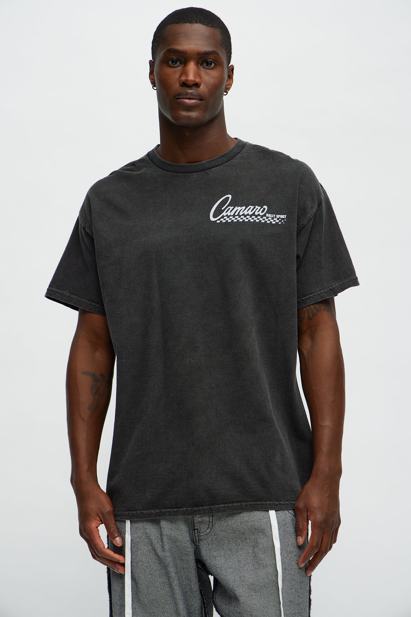 Chevy Camaro Rally Sport Short Sleeve Tee - Black