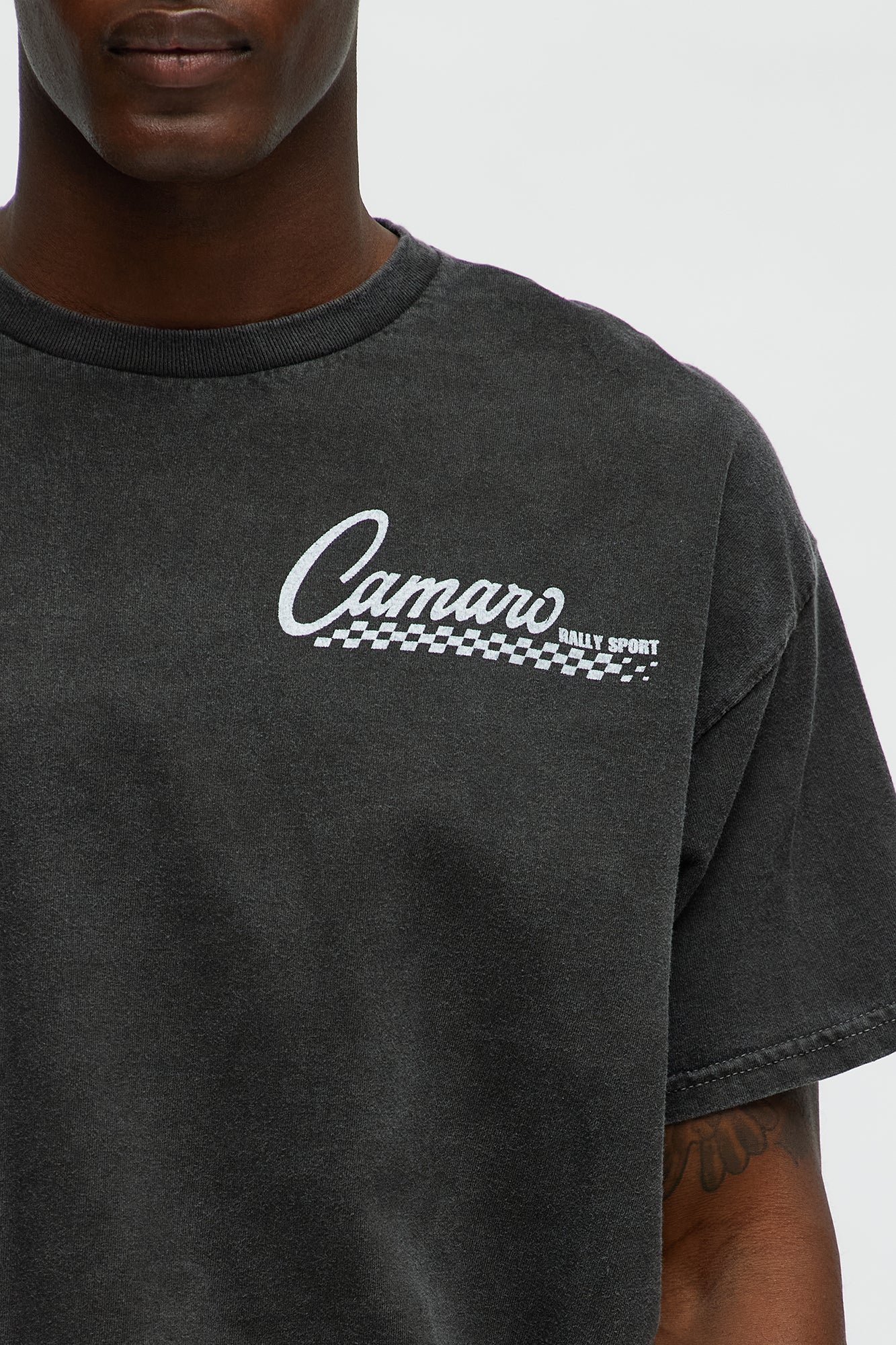 Chevy Camaro Rally Sport Short Sleeve Tee - Black