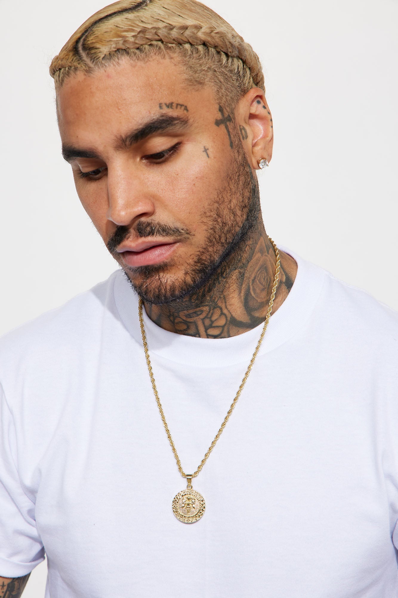 Nugget Angel Chain Necklace - Gold