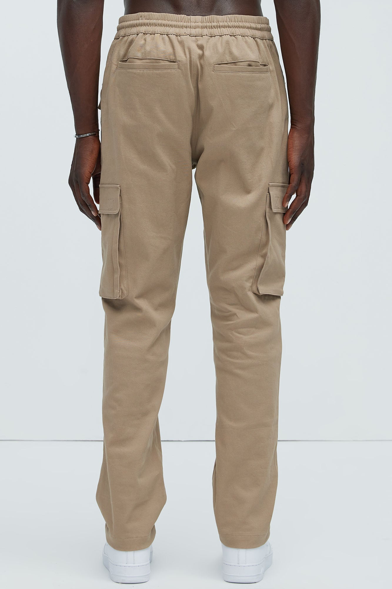 Cadet Utility Slim Cargo Pants - Khaki