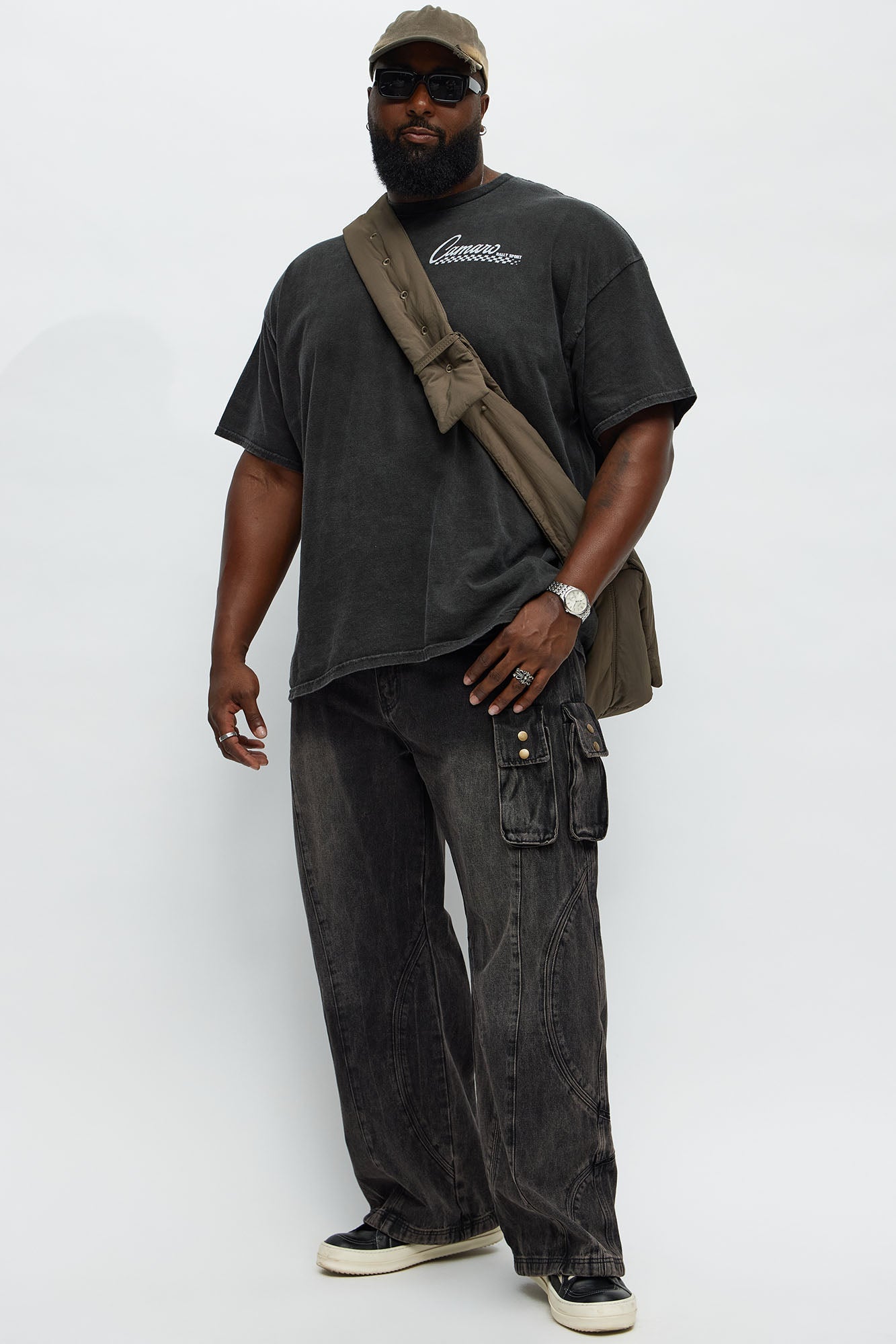 Chevy Camaro Rally Sport Short Sleeve Tee - Black