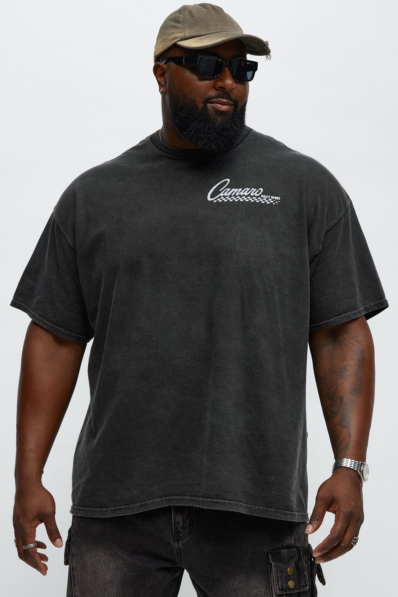 Chevy Camaro Rally Sport Short Sleeve Tee - Black