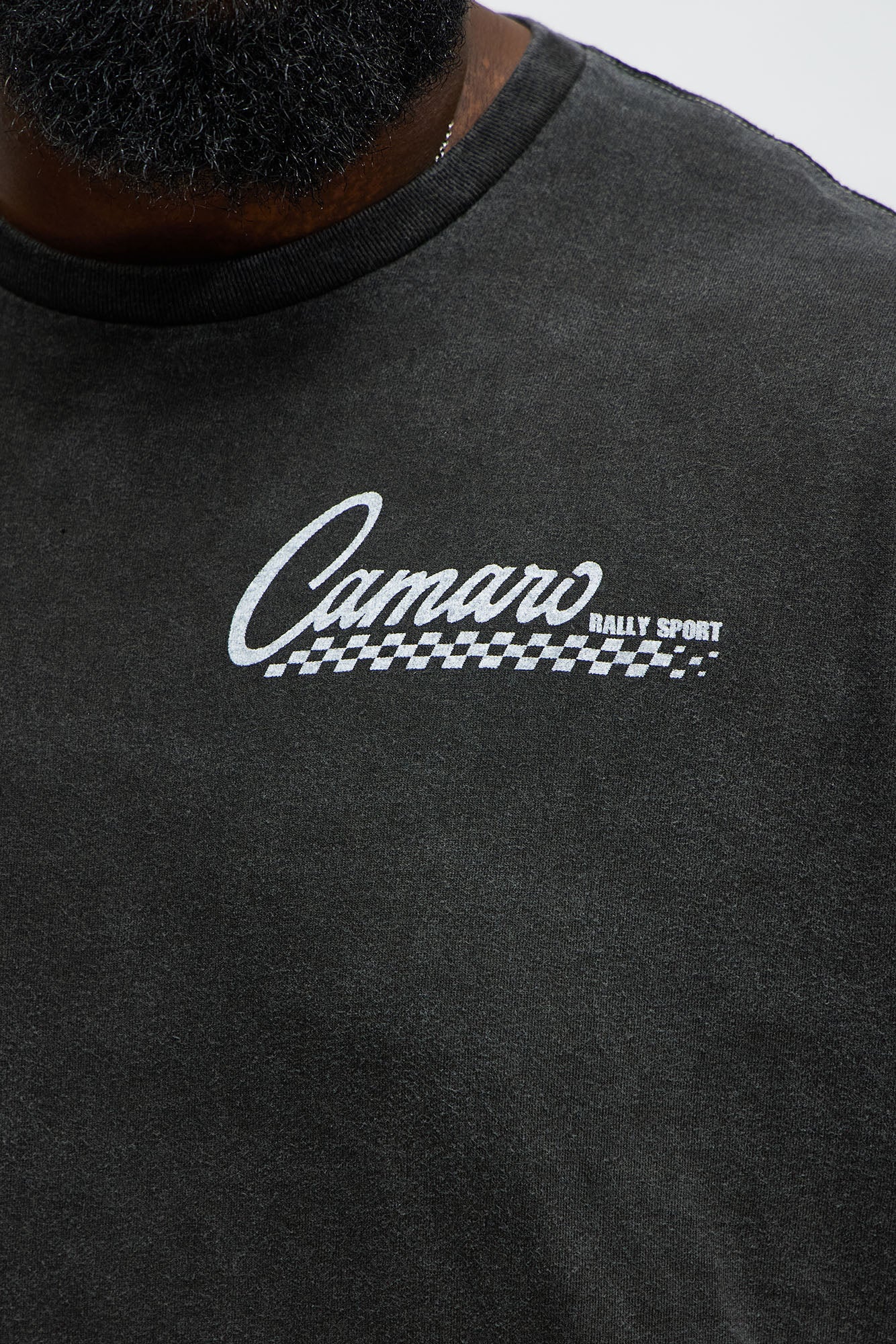 Chevy Camaro Rally Sport Short Sleeve Tee - Black
